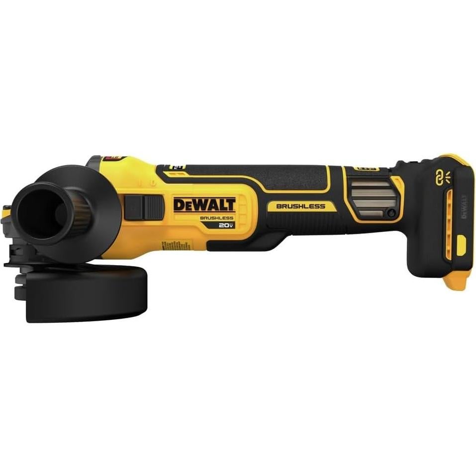 Amoladora Inalámbrica DEWALT 20V 4.5" - 5" DCG409VSB
