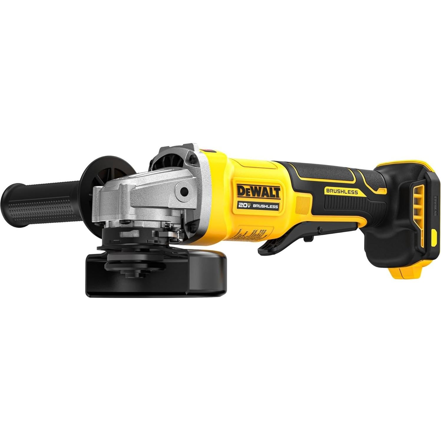 Amoladora Inalámbrica DEWALT 20V 4.5" con Interruptor de Paleta