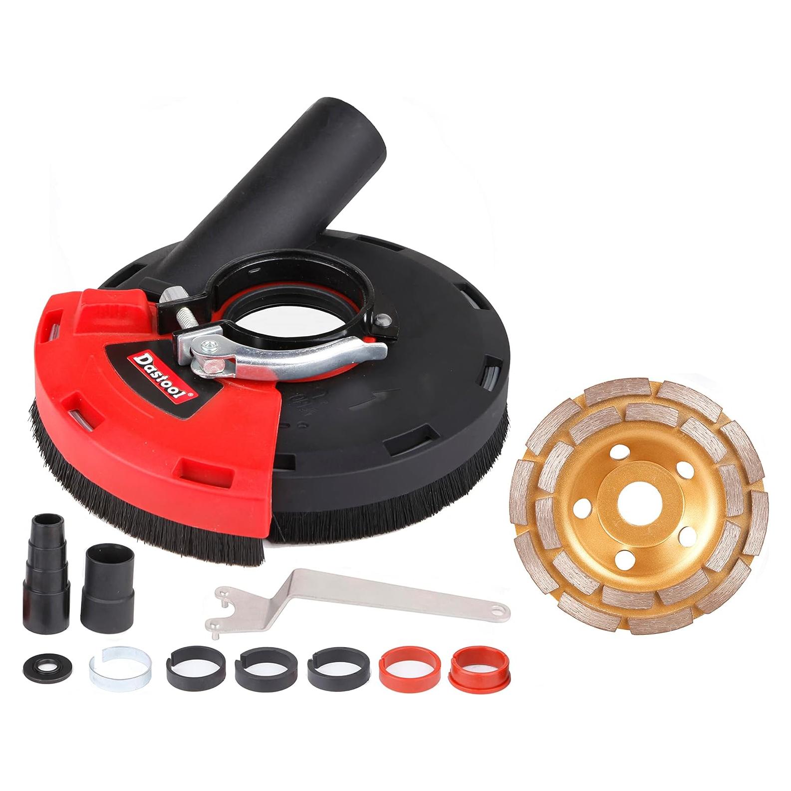 Cubierta de polvo Dastool Dt1701-125D para amoladora 5"