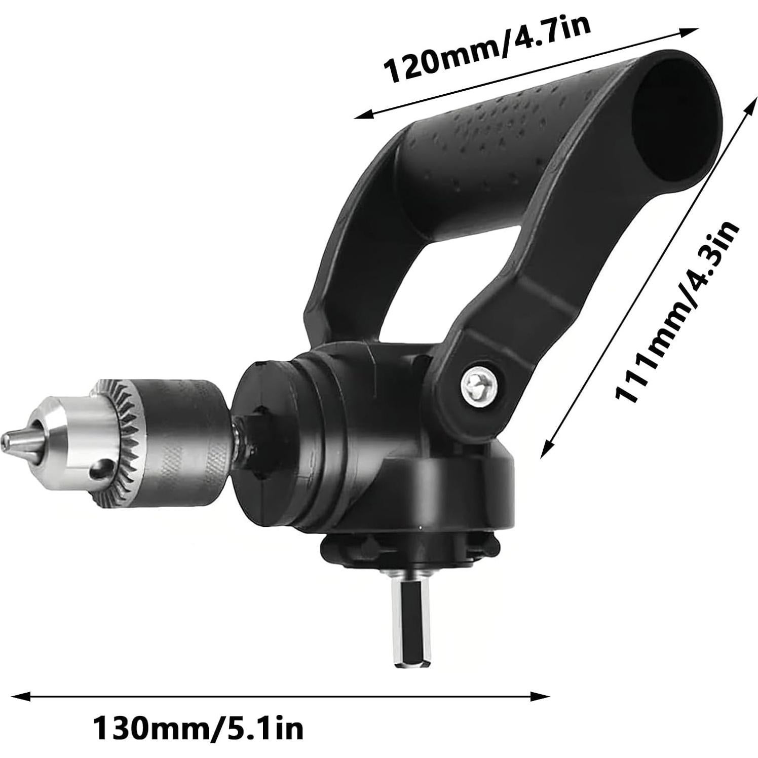 Adaptador de Taladro en Ángulo Recto Genérico 90 Grados