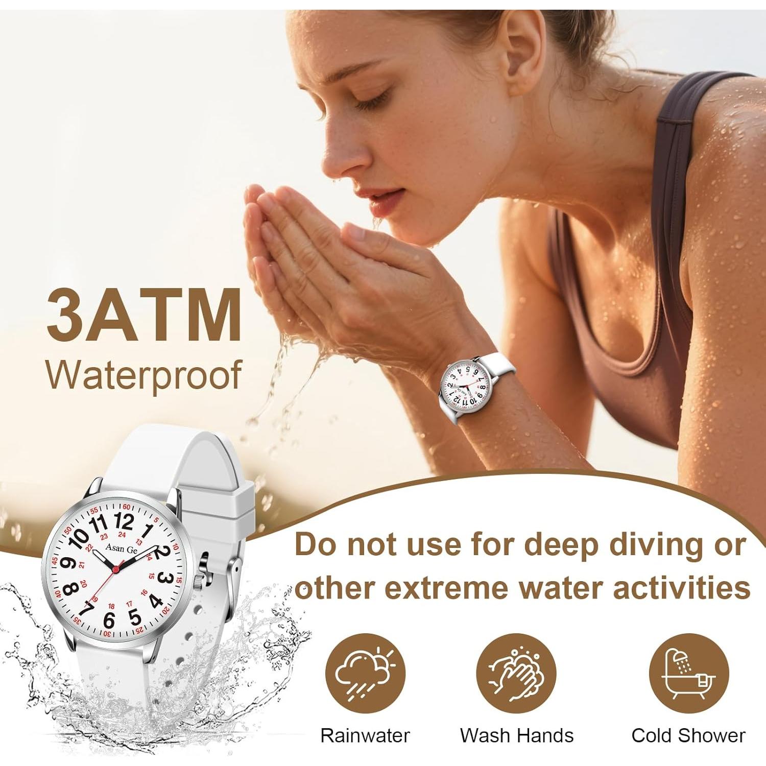 Reloj Analógico Minimalista Asan Ge para Mujeres 3ATM