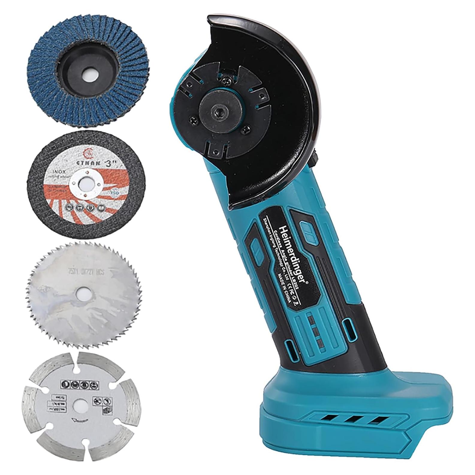 Mini Amoladora Angular Heimerdinger LB202 18V Inalámbrica