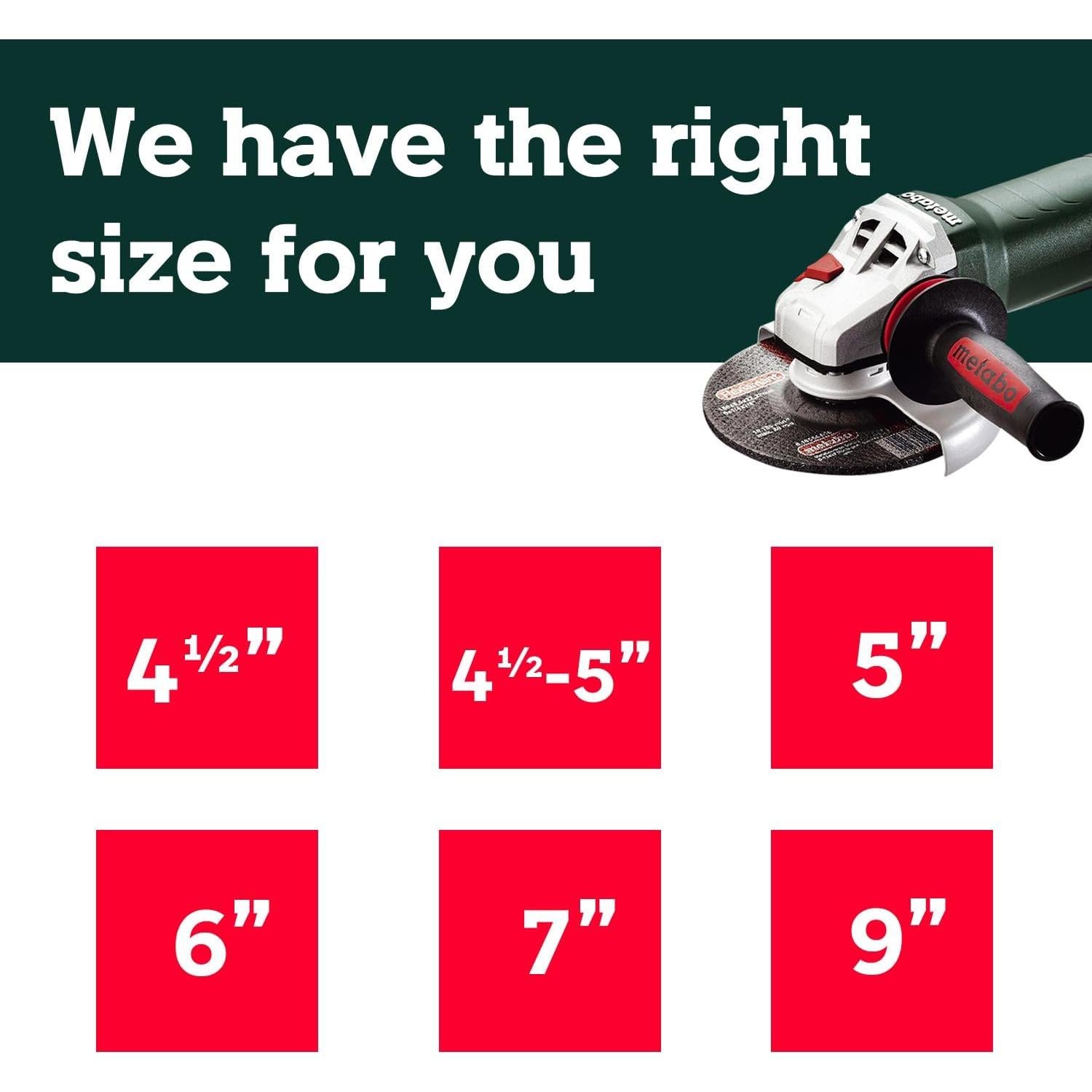 Amoladora Angular Metabo WP 11-125 1100W 11,43 cm