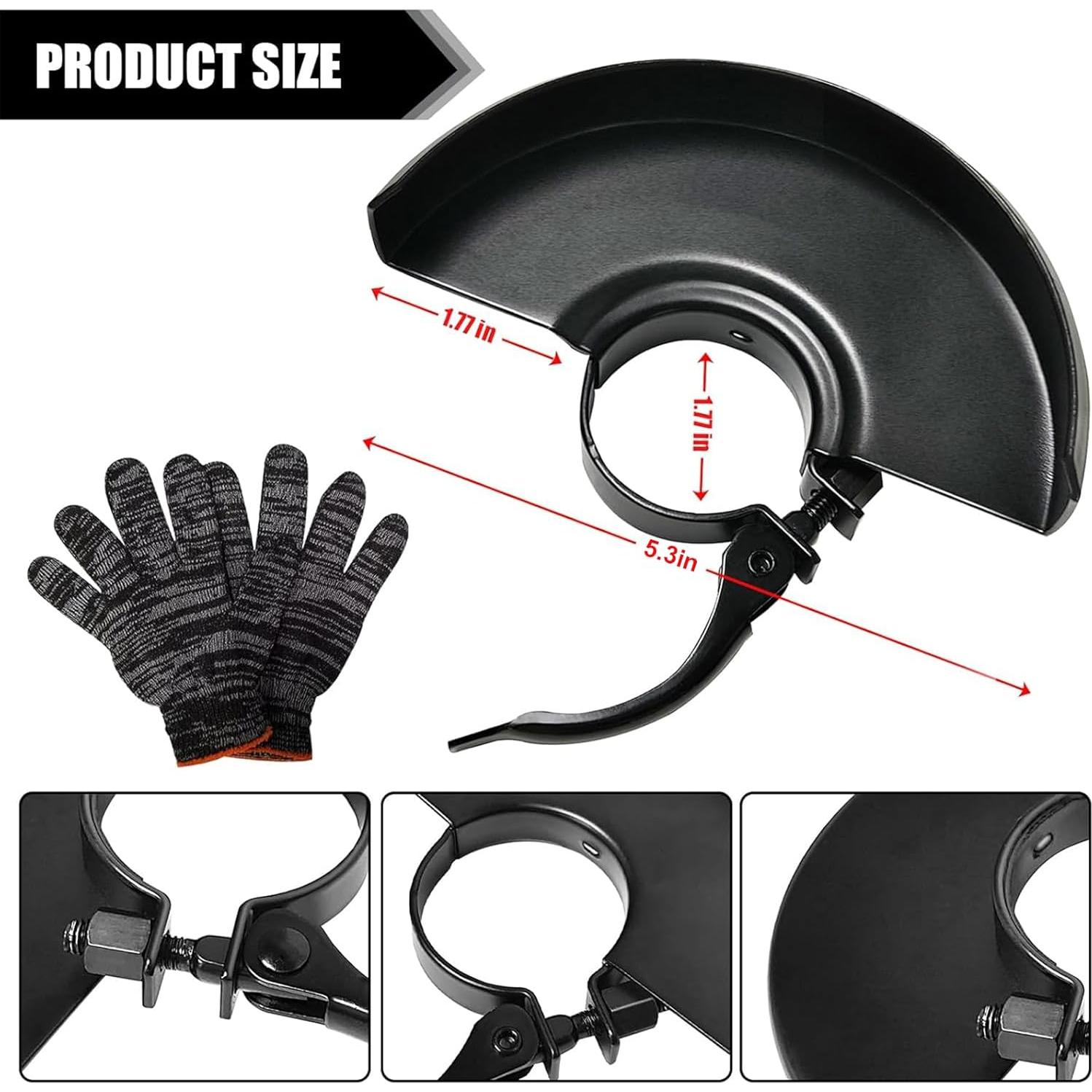 Protector de Amoladora Popbee 135mm Compatible DEWALT y Más