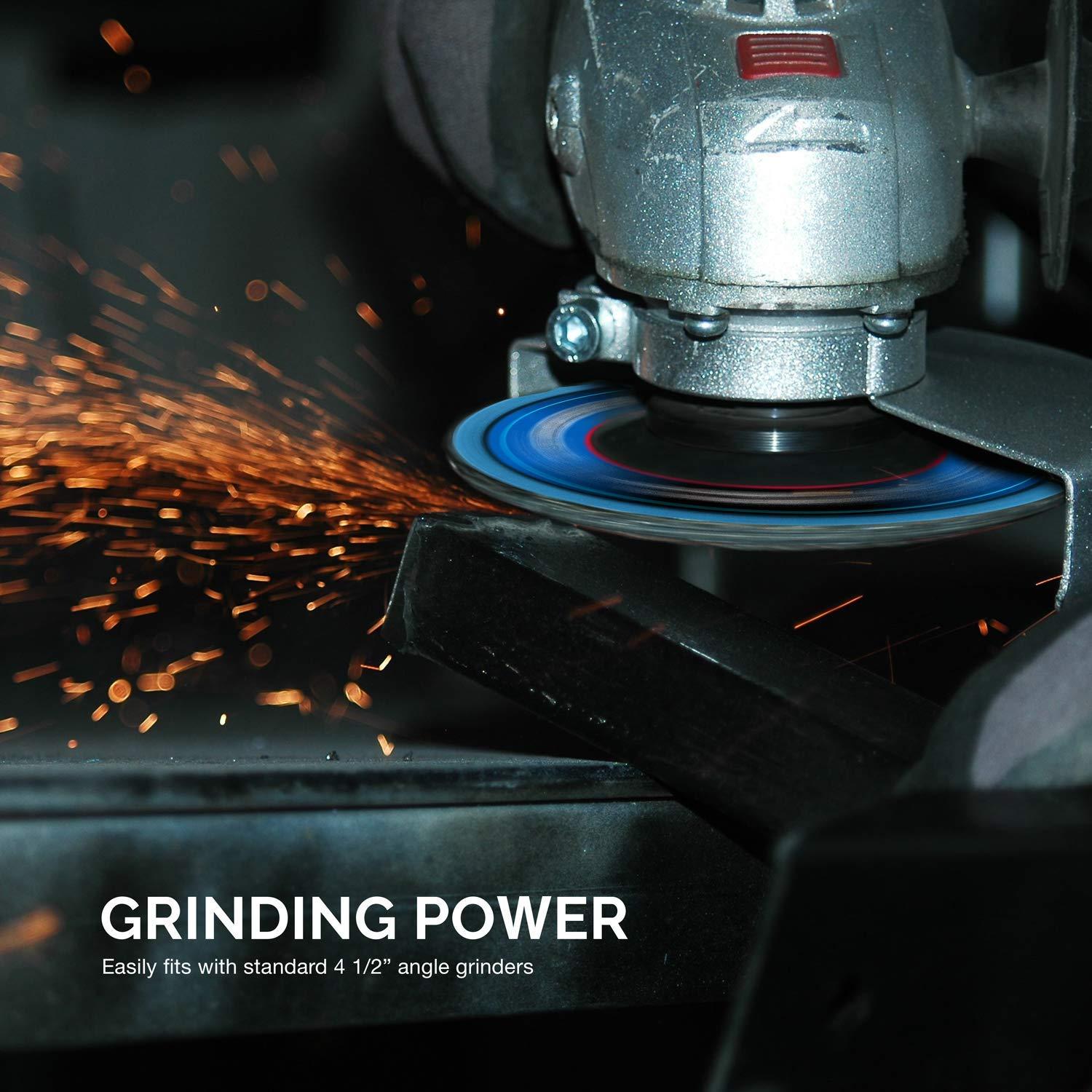 Discos de Aleta Neiko 11118A 10 Pzas 11.43 cm 80 Granos