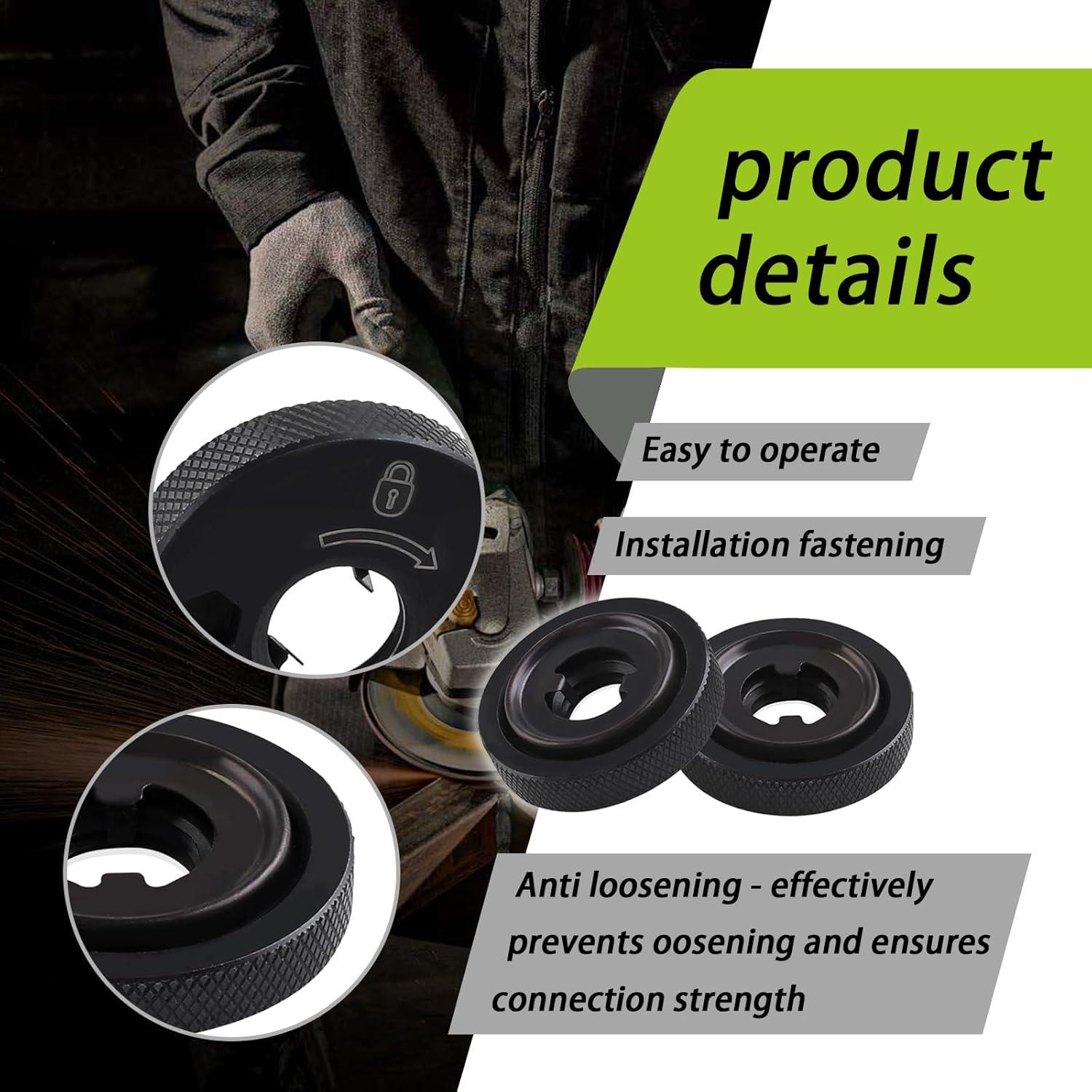 Tuerca Hexagonal Flangada N484249 2pcs Compatible DeWalt