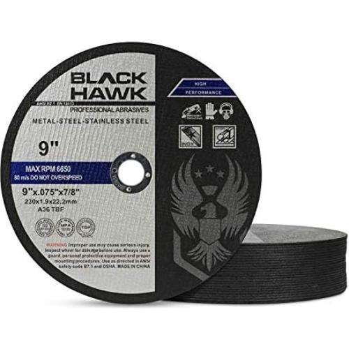 Discos de Corte BHA 22.86 cm para Amoladoras - Paquete 25