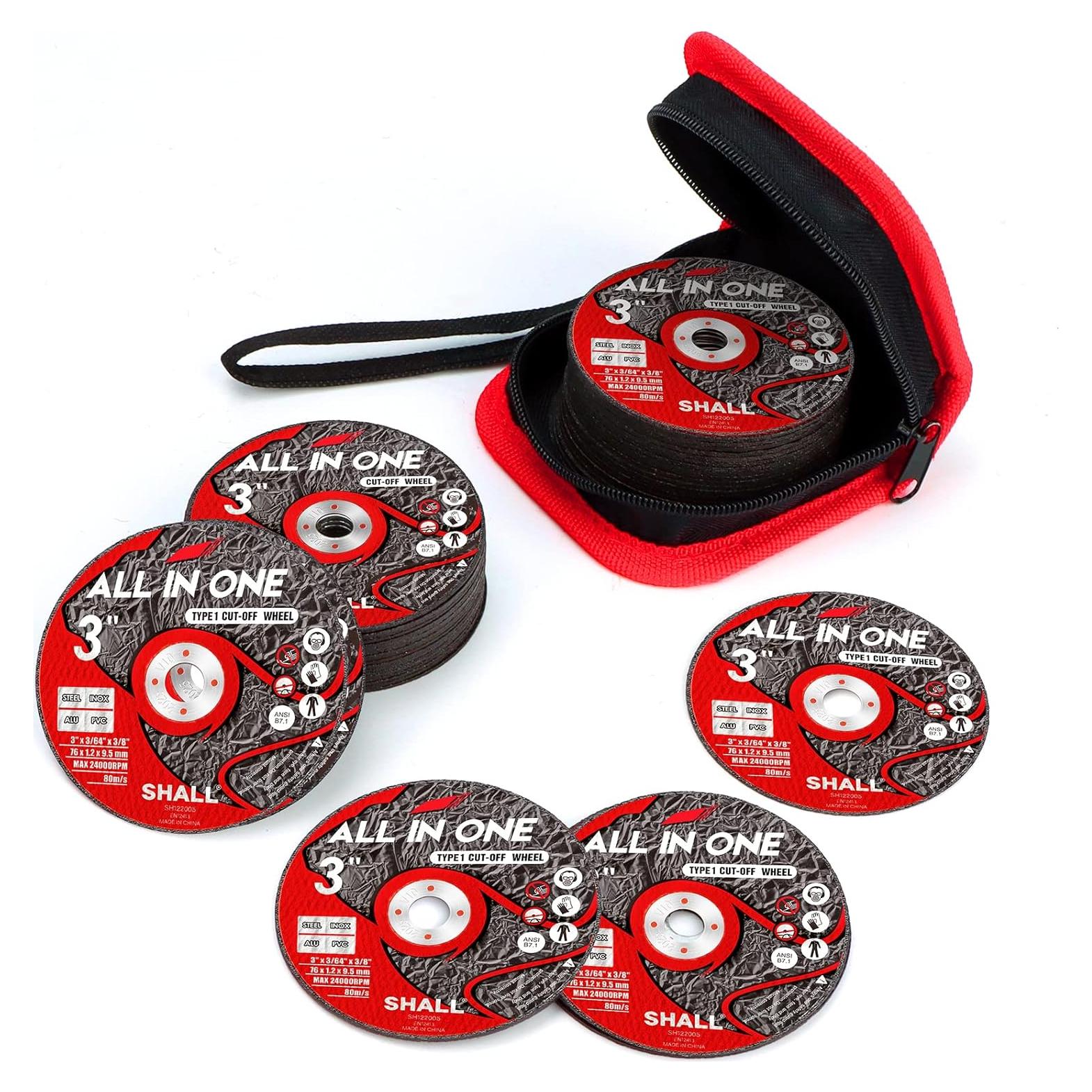 Ruedas de Corte SHALL 25 Piezas 76mm Ultra Fino