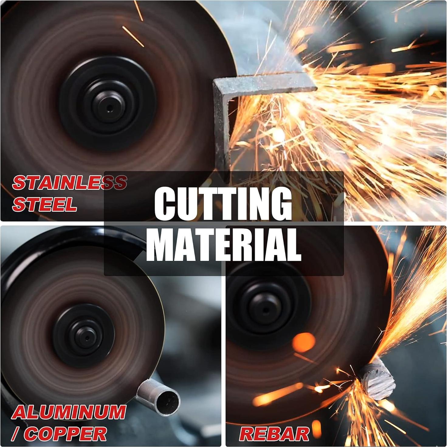 Ruedas de Corte EZARC 3" x 3/8" Paquete de 25 para Metal