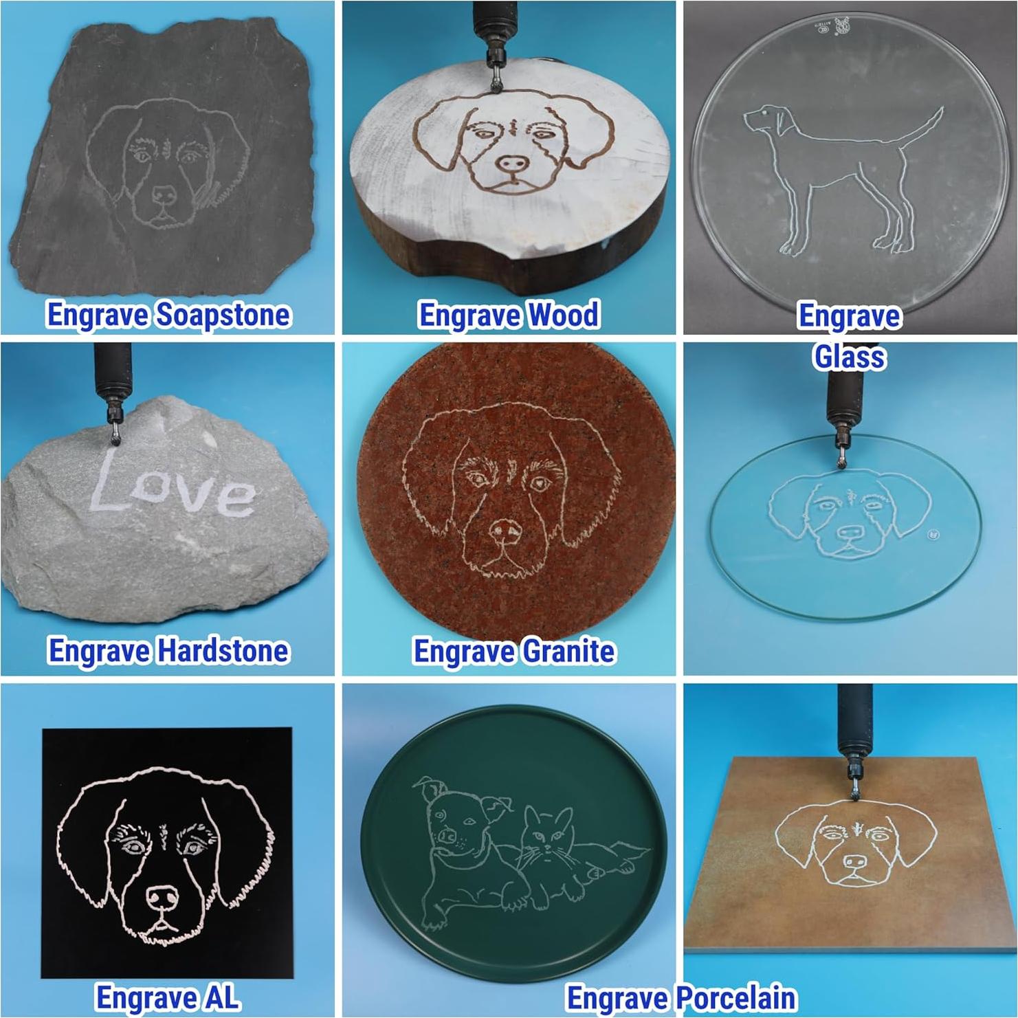 Juego de 10 Fresas de Carburo Sworker 6-10mm con Caja