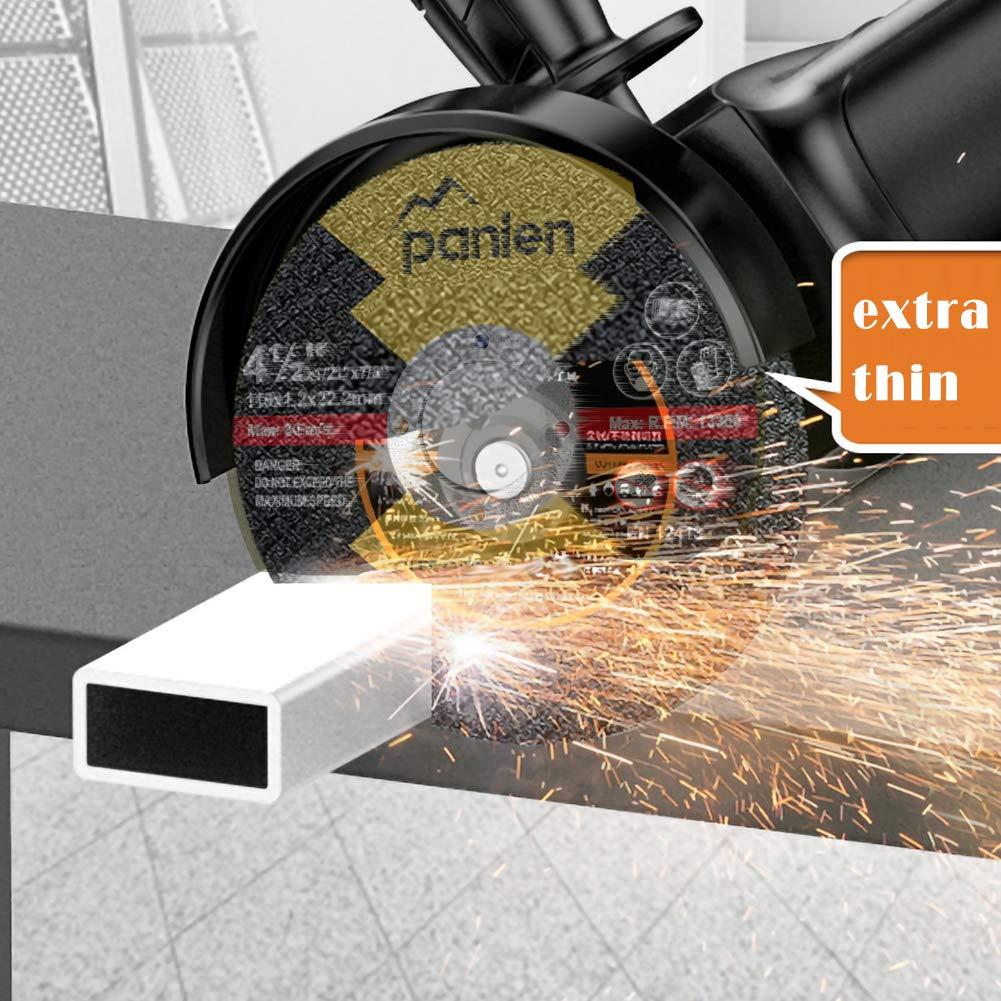 Paquete de 50 discos de corte Panlen 11,43 cm para metal