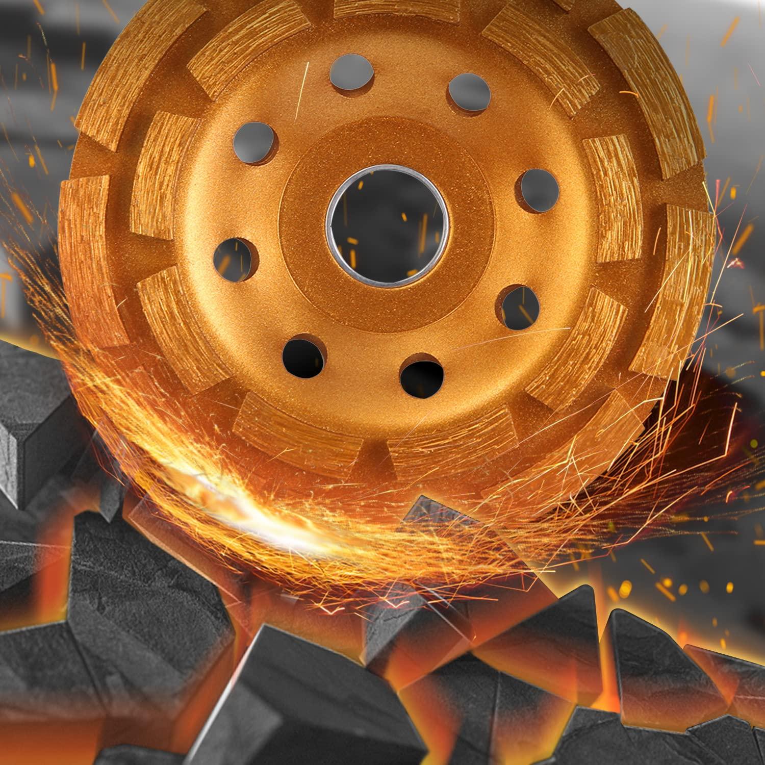 Rueda de Diamante KSEIBI 644030 11,43 cm Doble Fila