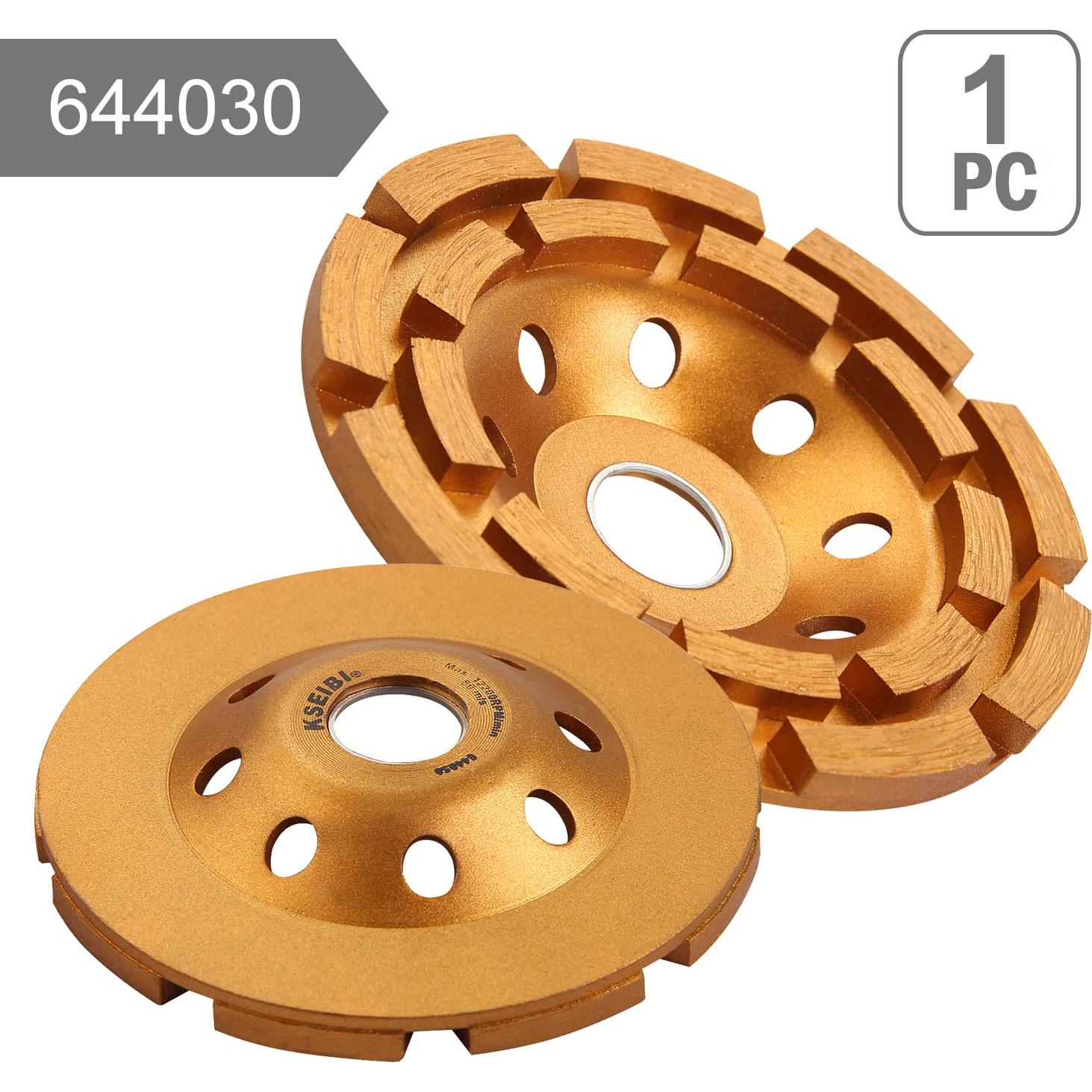 Rueda de Diamante KSEIBI 644030 11,43 cm Doble Fila