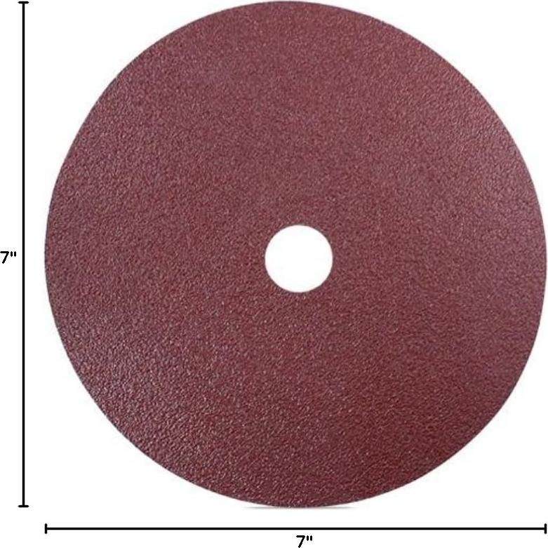 Discos de Lijado BHA 80 Grano 17.78 cm Paquete de 25