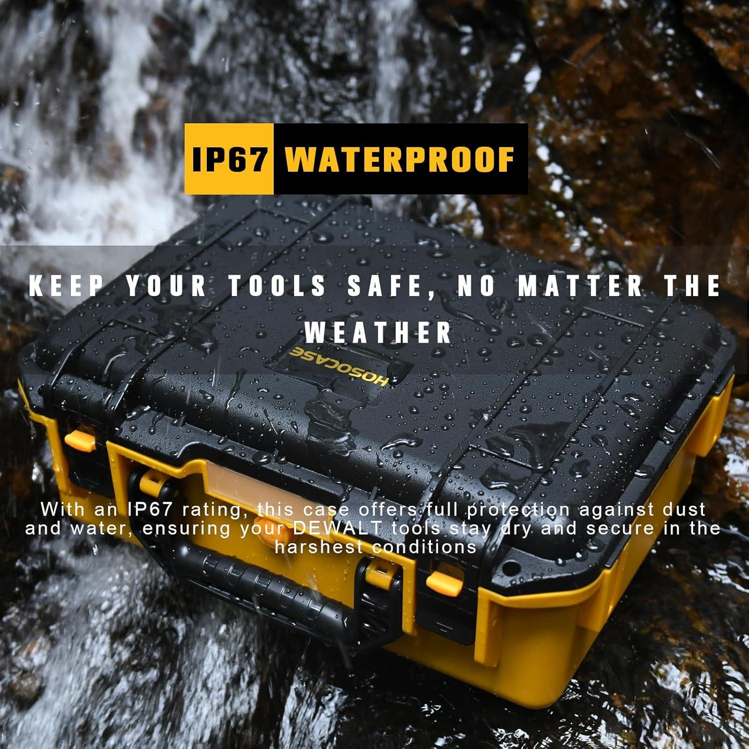Funda Dura Dewalt para Amoladora DCG412B Impermeable