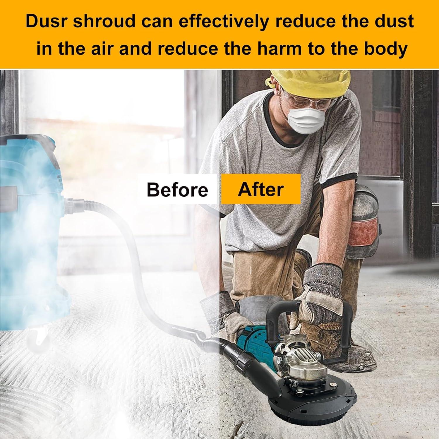 Cubierta de polvo UBGN para amoladora 11.43 cm y 12.7 cm