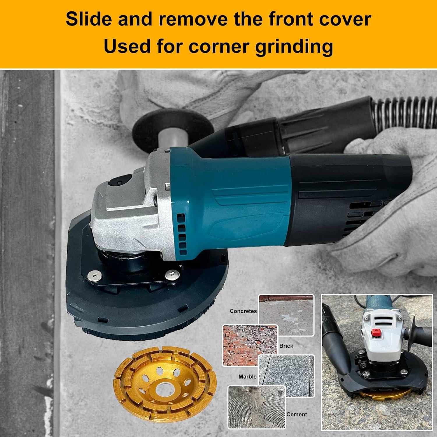 Cubierta de polvo UBGN para amoladora 11.43 cm y 12.7 cm