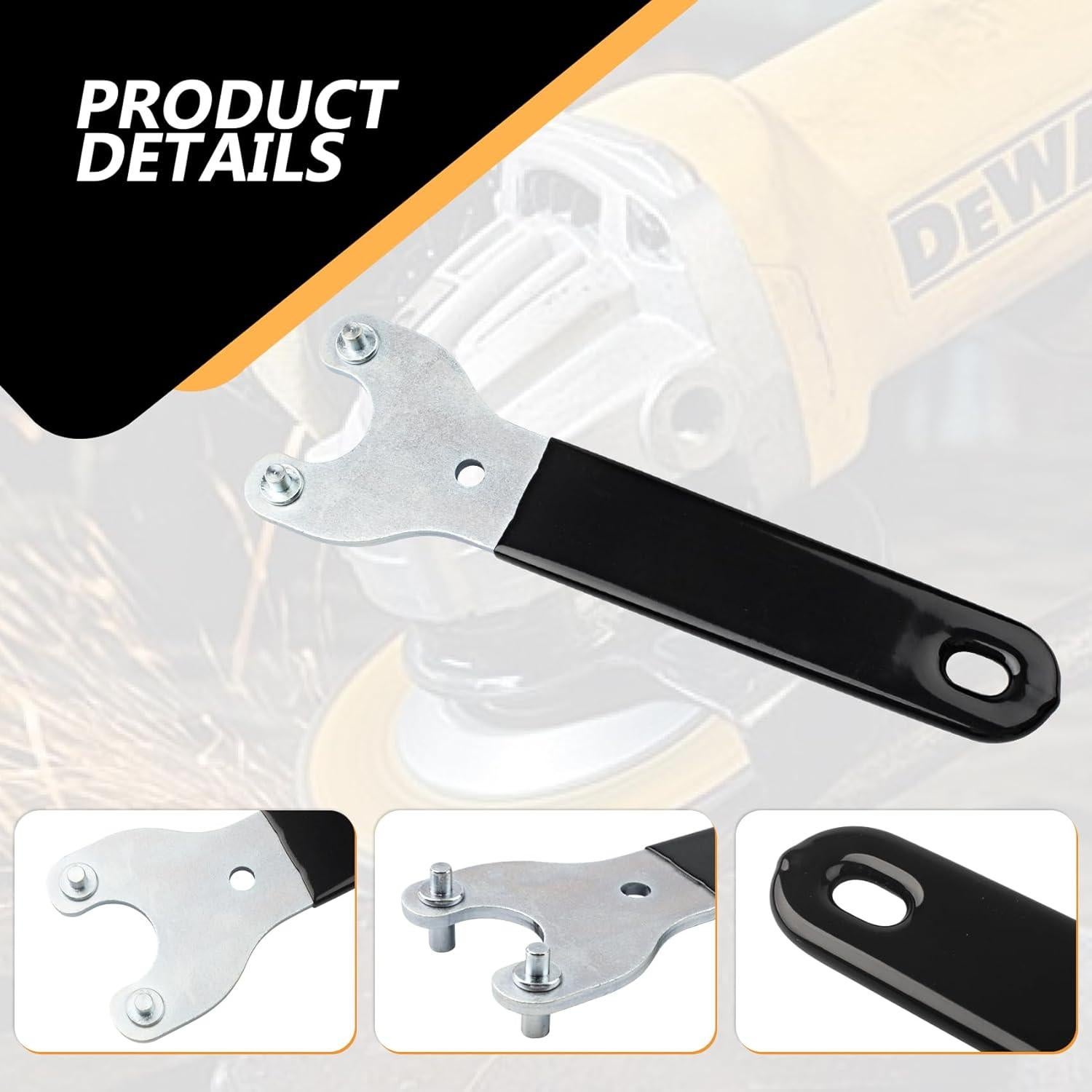 Llave de Ángulo Dewalt N079326 con Goma, 14x7.39 cm