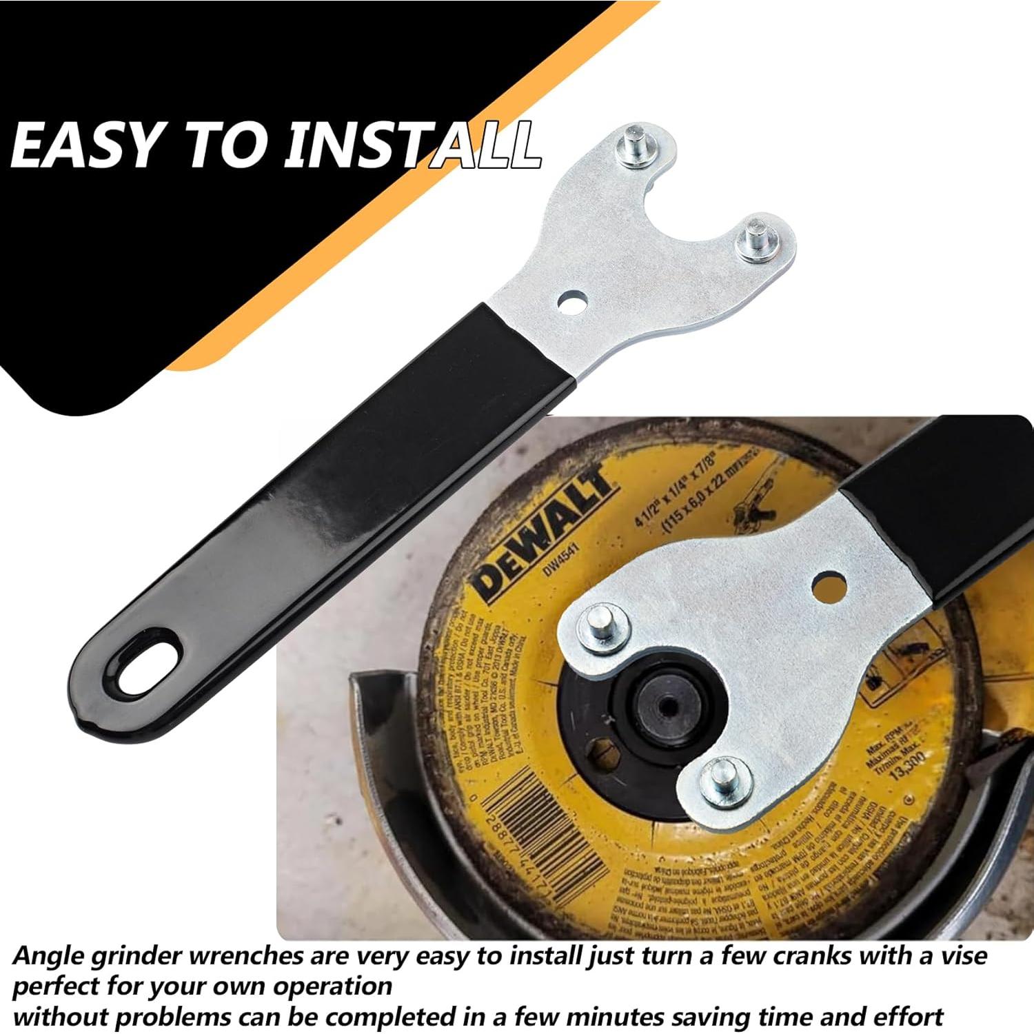 Llave de Ángulo Dewalt N079326 con Goma, 14x7.39 cm