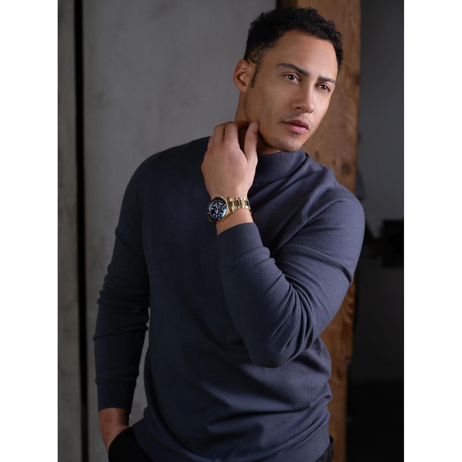 Reloj Deportivo de Cuarzo Bulova 98B377 44mm Resistente 100M