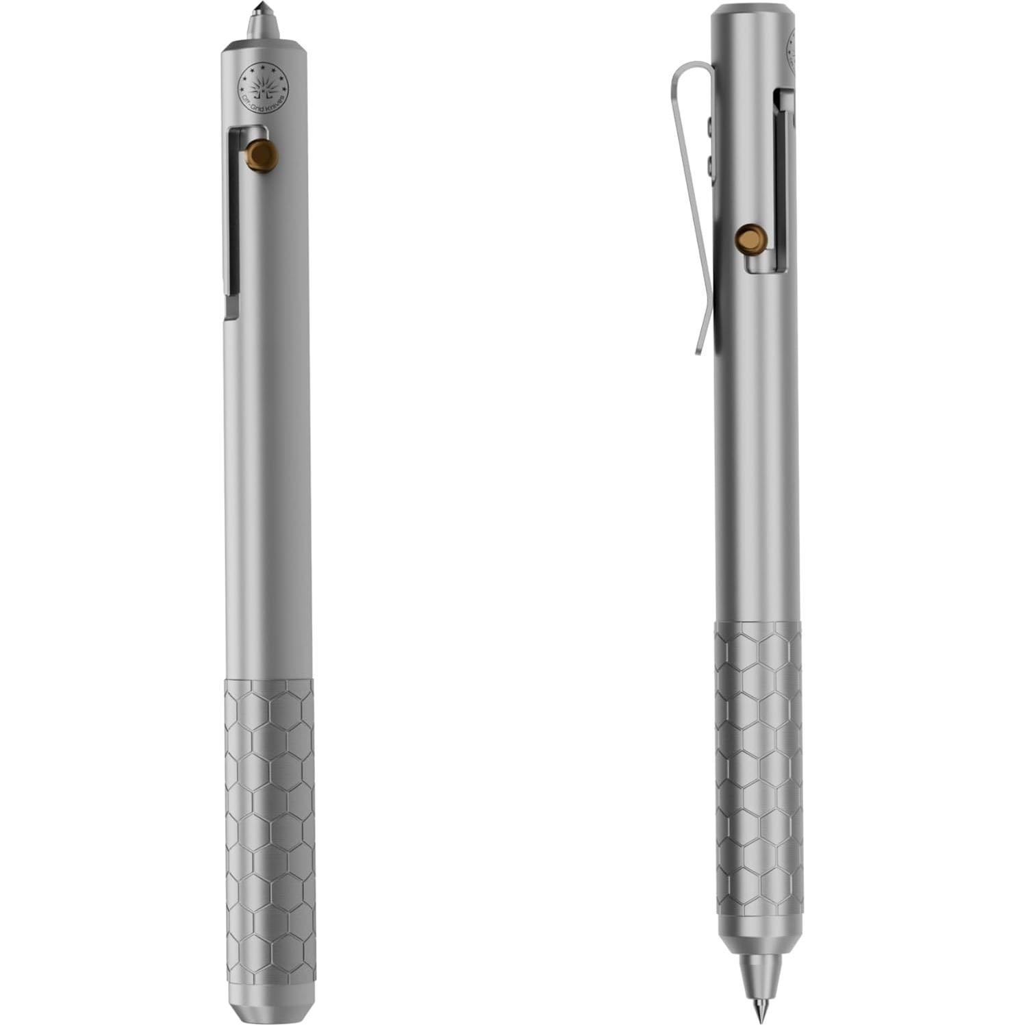 Bolígrafo Táctico Off-Grid BOLT XL con Rompedor de Cristales