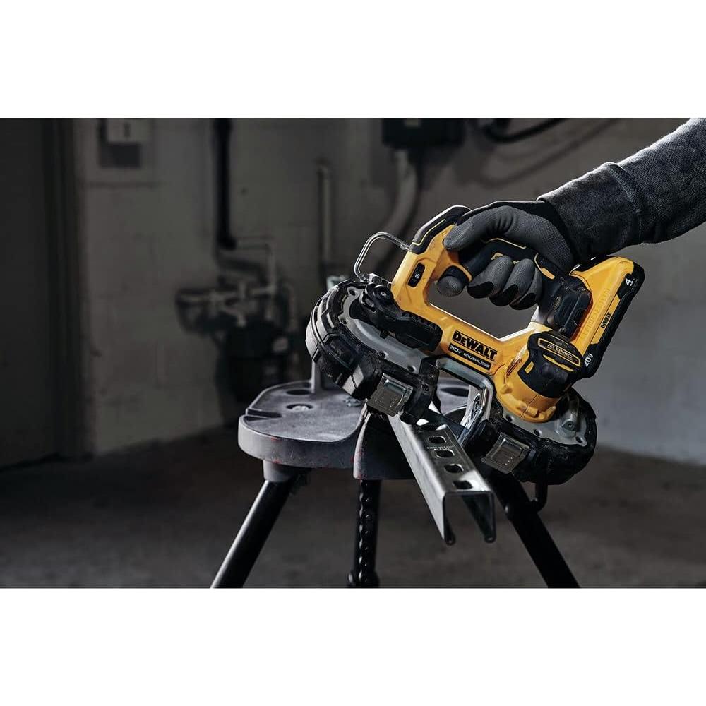 ATOMIC 20V MAX Brushless Cordless 1-3/4 in. Compact Bandsaw, Bare Tool Only (DCS377B)