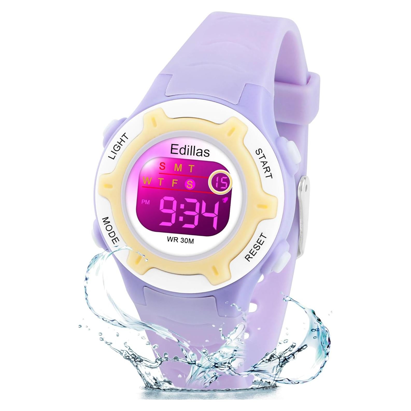 Reloj Digital Multifuncional Yadelai para Niños 30M Agua