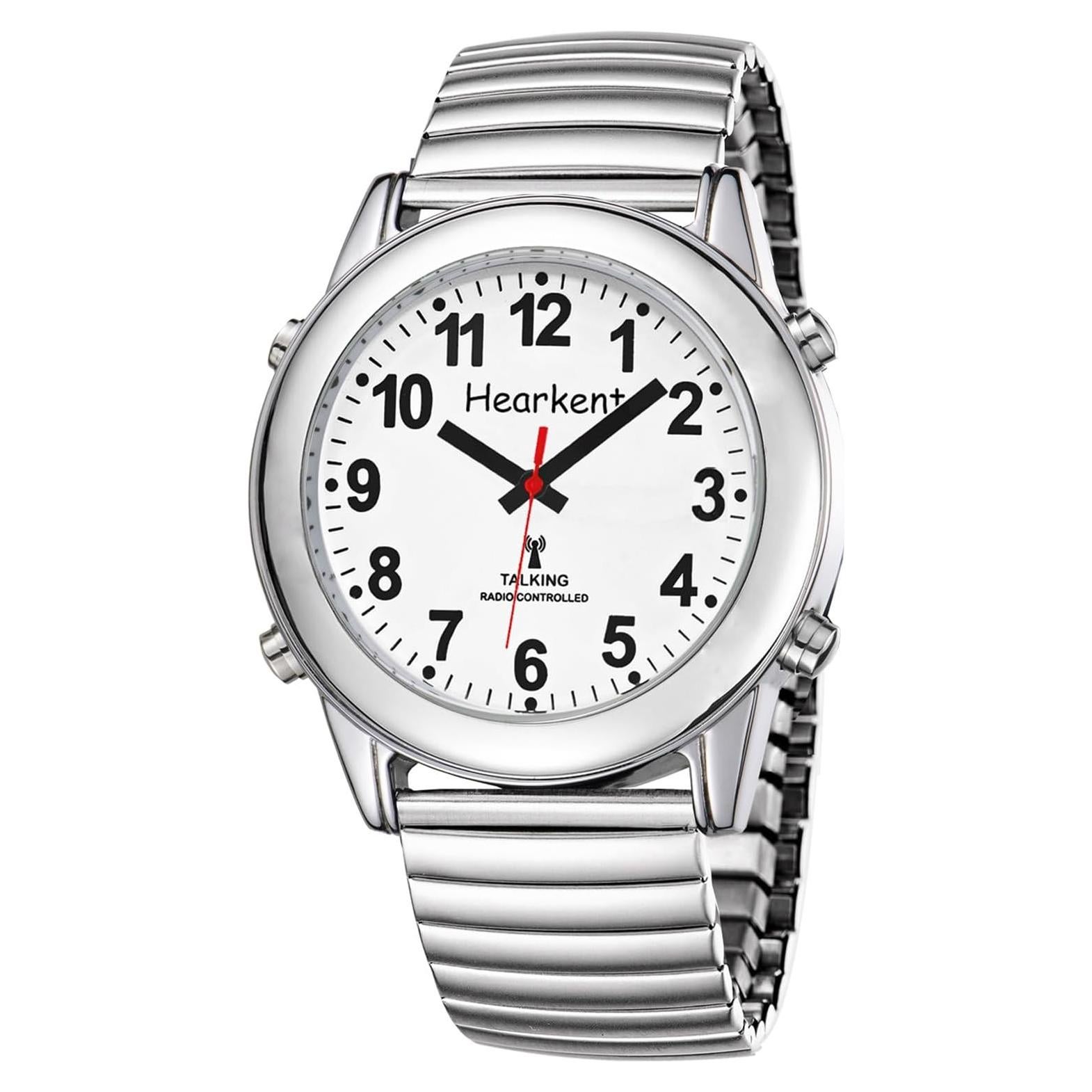 Reloj Hablante O.TAGE TG2108 Plata para Baja Visión