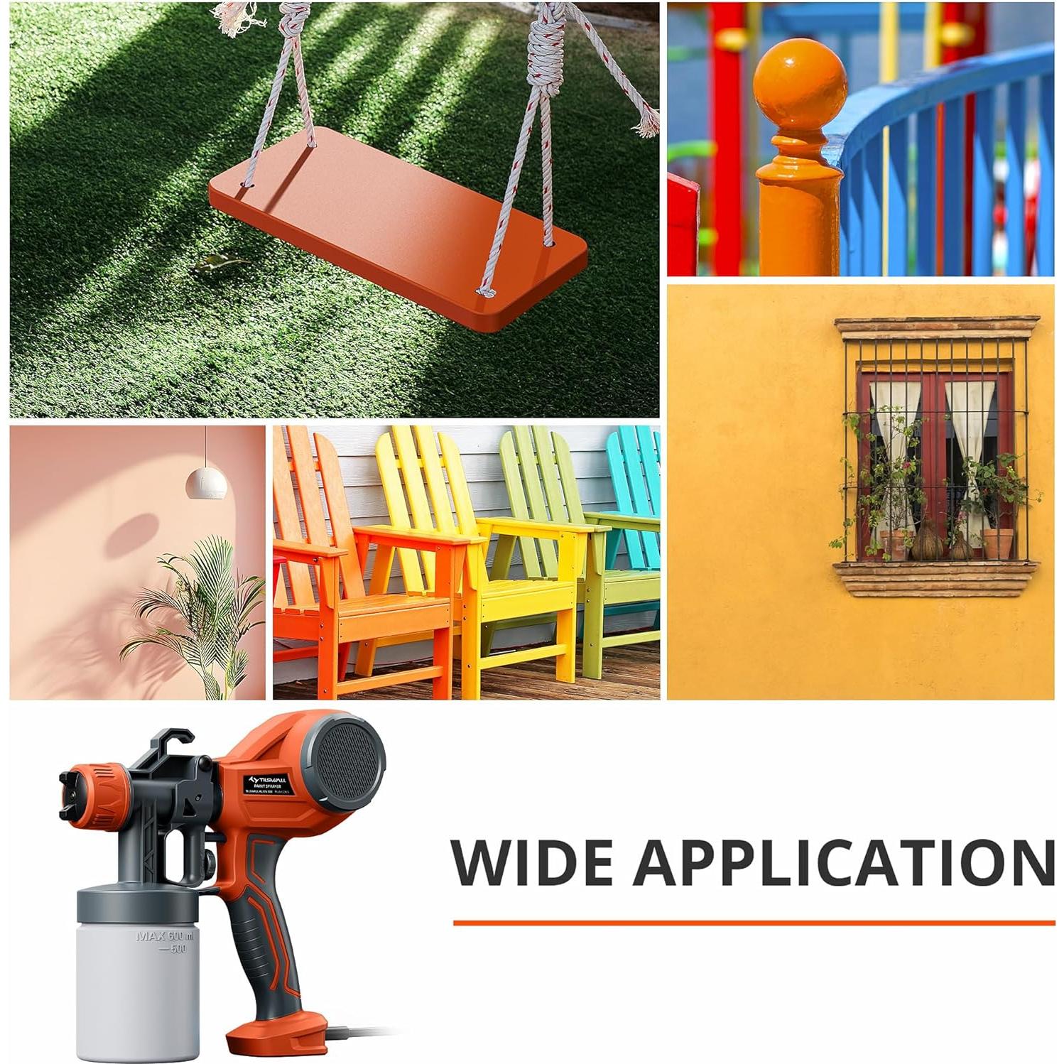 Pistola de Pintura Tilswall Alien 500 Eléctrica 800ml