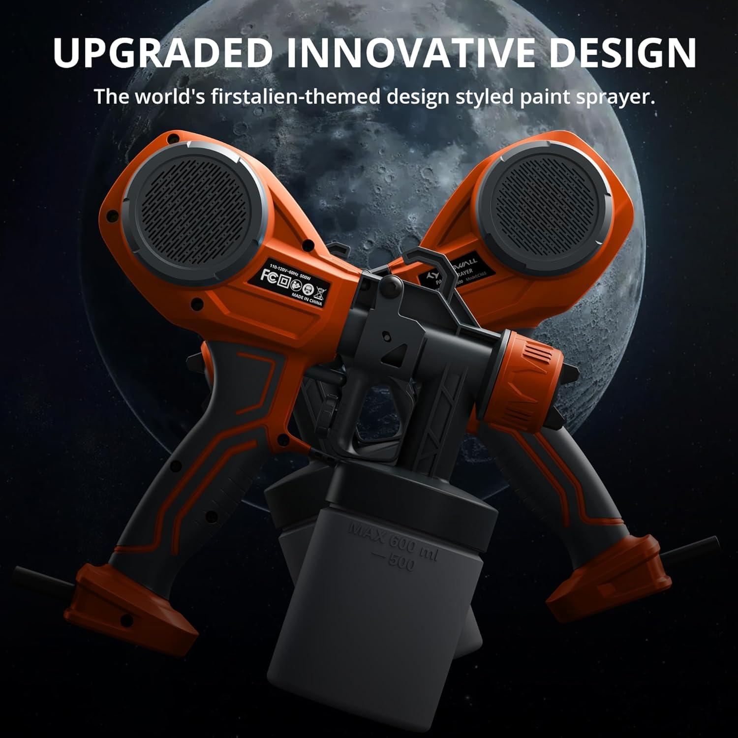 Pistola de Pintura Tilswall Alien 500 Eléctrica 800ml