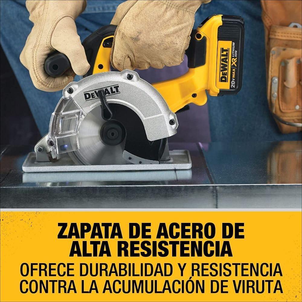 Sierra Circular DEWALT DCS373B 20V para Corte de Metal