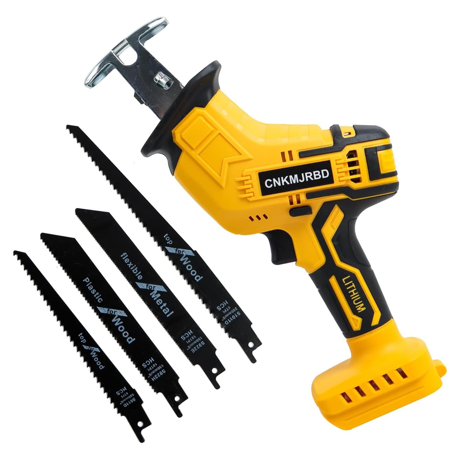 Sierra Recíproca Inalámbrica CNKMJRBD 20V 3000 SPM 4 Hojas