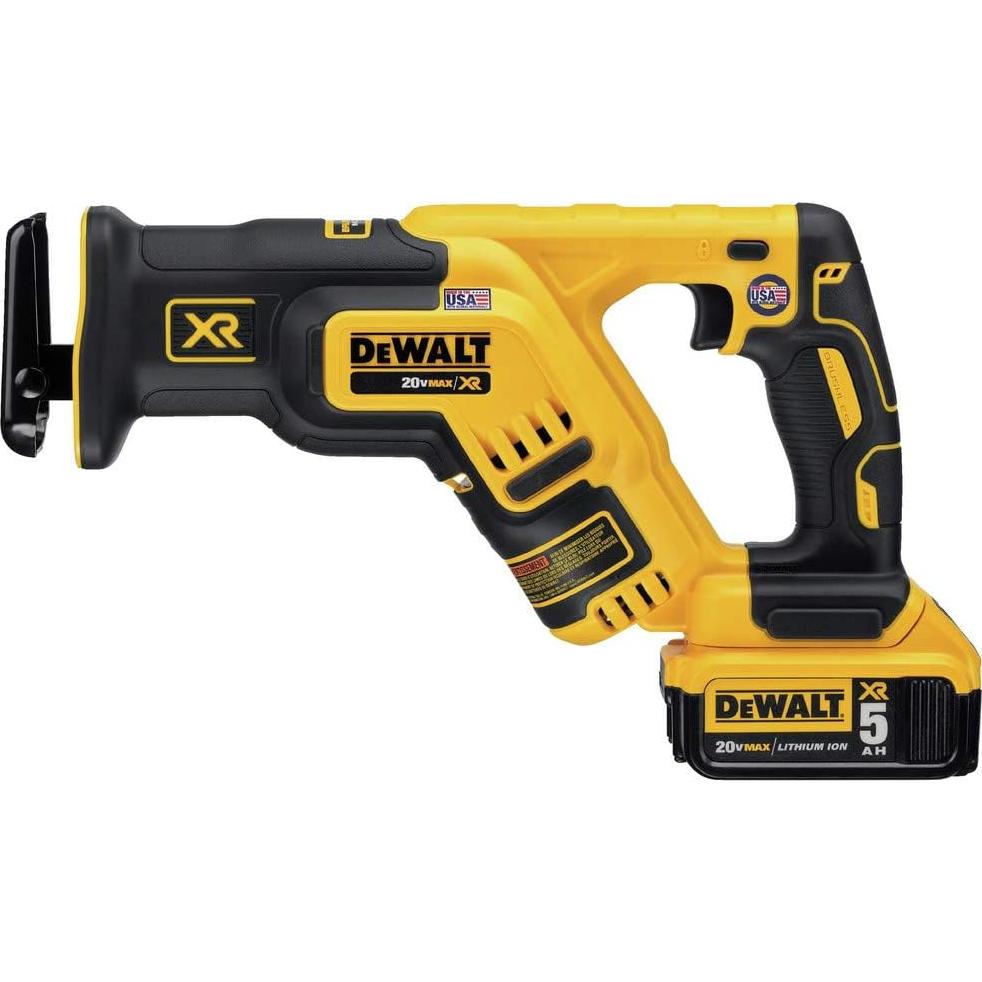 Sierra Recíproca DEWALT 20V MAX DCS367P1 Compacta Inalámbrica