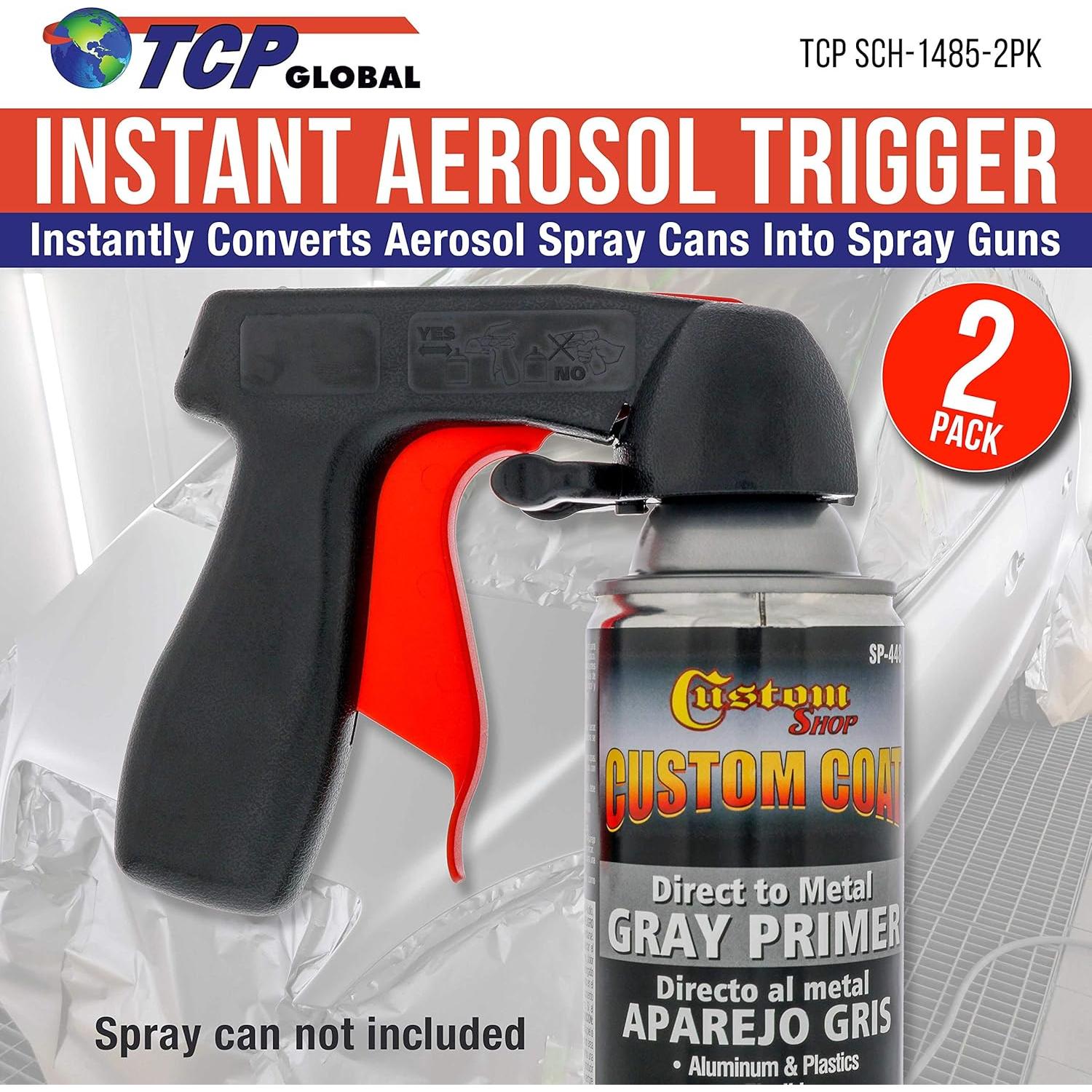 Mango de Aerosol Ergonómico TCP Global - Paquete de 2