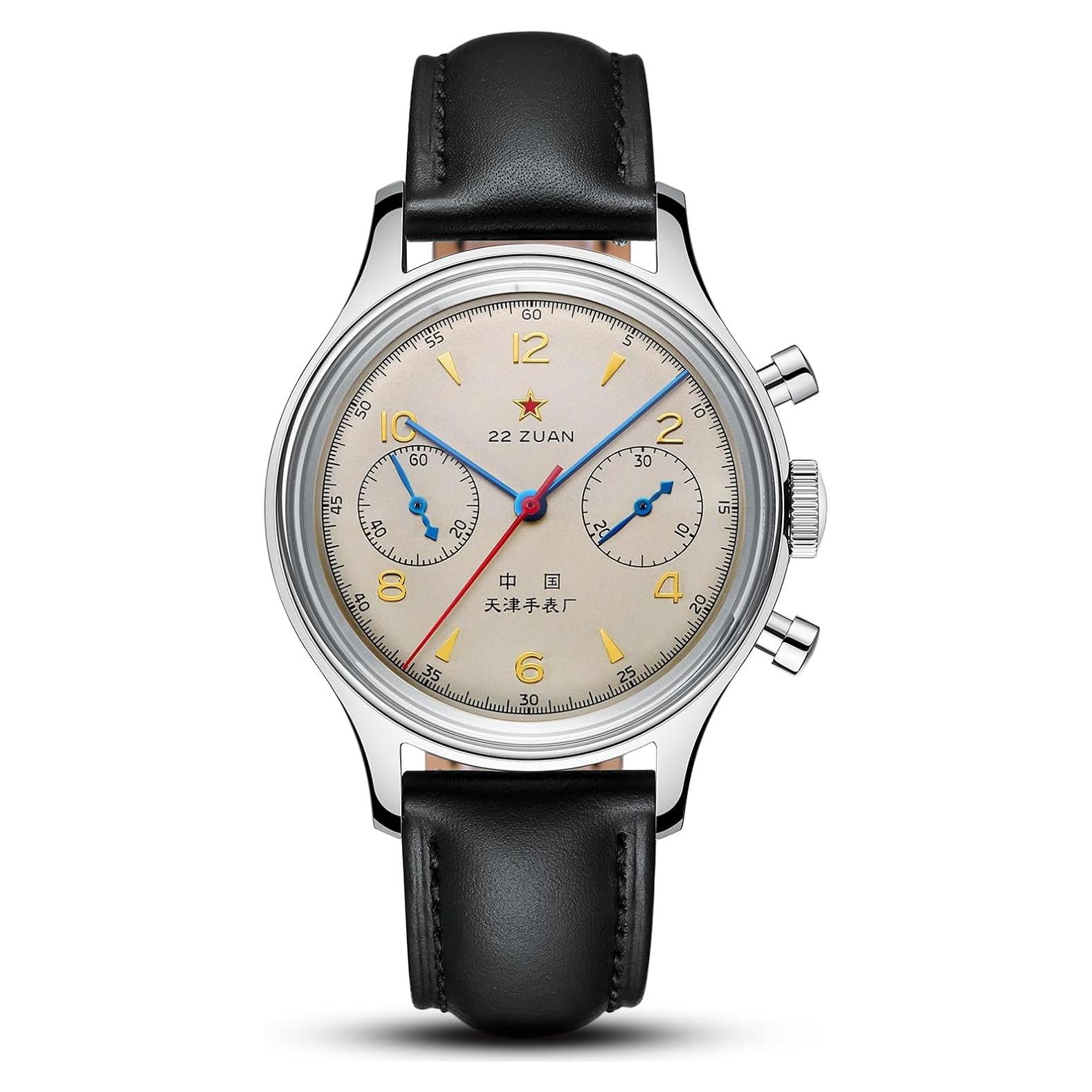 Reloj Mecánico Cronógrafo Aviación Sea-Gull 1963 Hombre