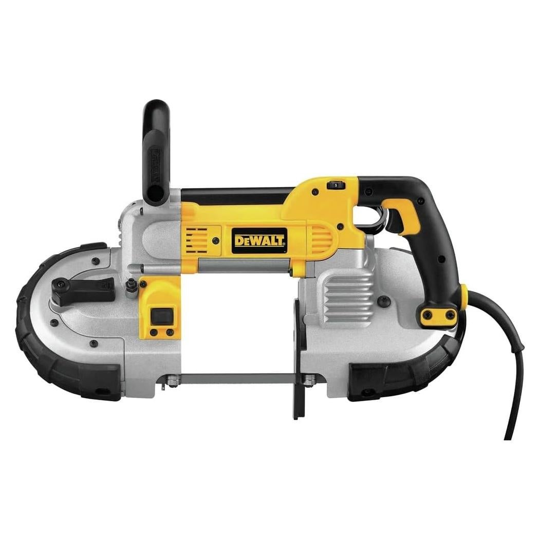 GID-298457 Portable Band Saw, Deep Cut, 10 Amp, 5-Inch (DWM120) Black/Yellow