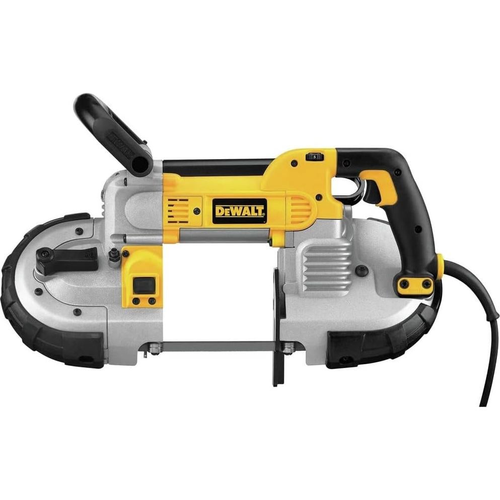 GID-298457 Portable Band Saw, Deep Cut, 10 Amp, 5-Inch (DWM120) Black/Yellow