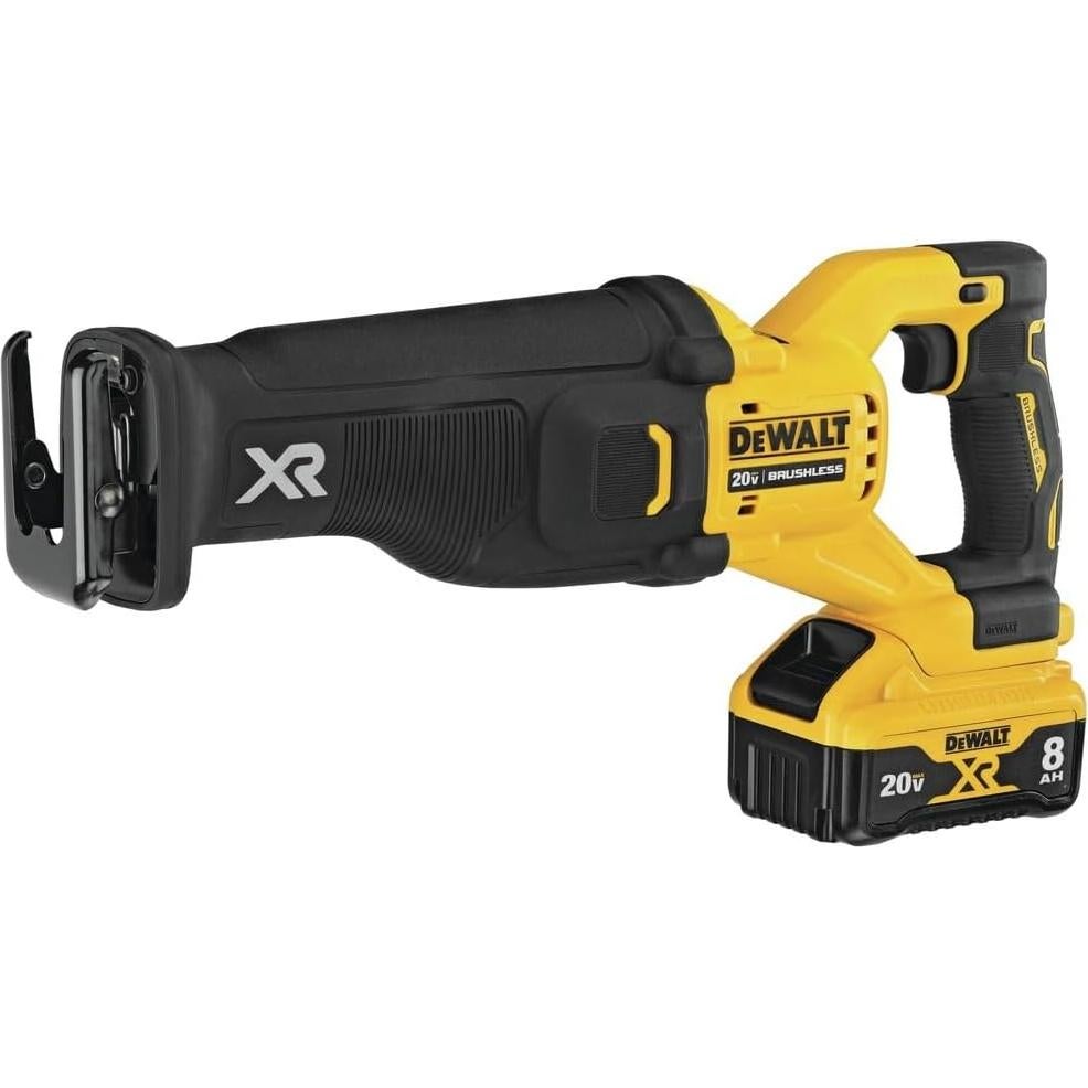 Sierra Recíproca DEWALT 20V MAX XR DCS368 con Batería 8Ah