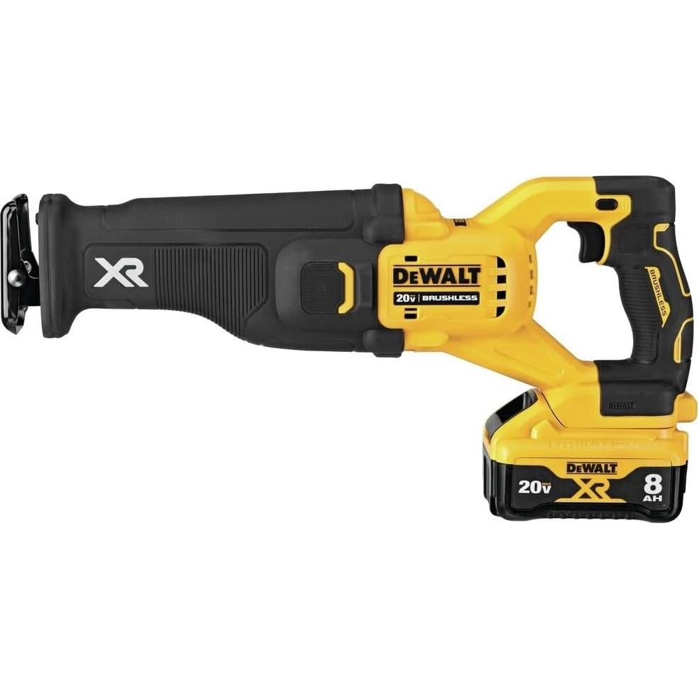 Sierra Recíproca DEWALT 20V MAX XR DCS368 con Batería 8Ah