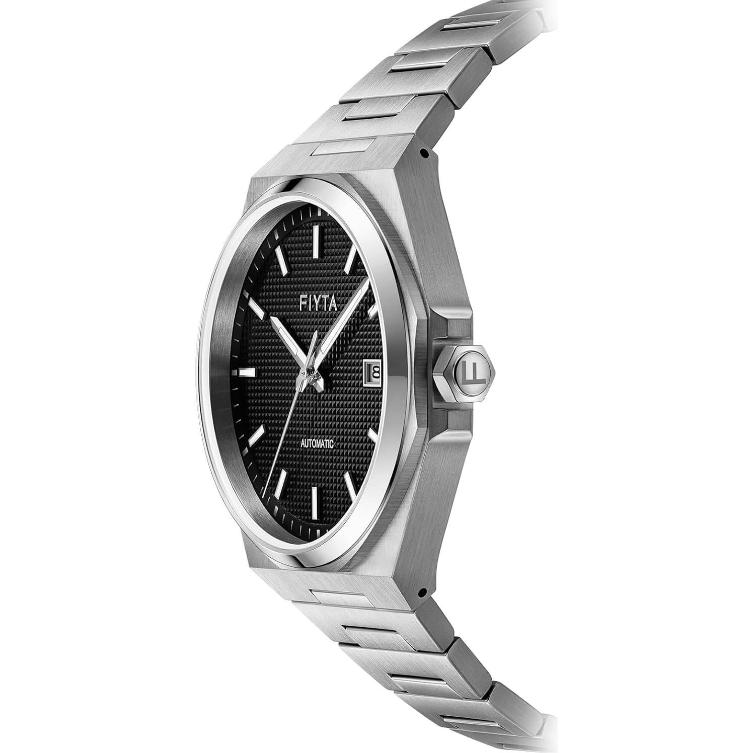 Reloj Automático para Hombre FIYTA DGA802099 Esfera Negra