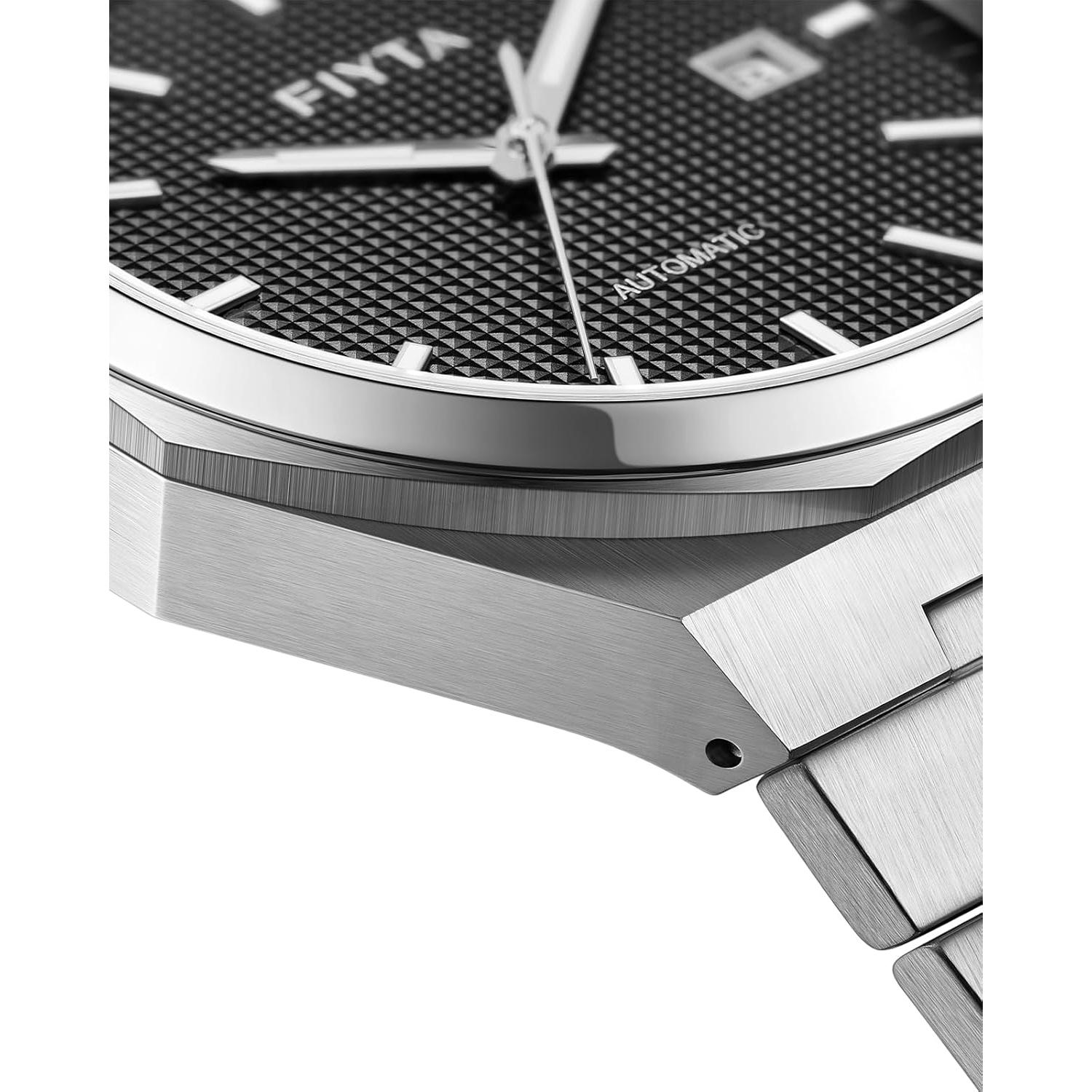 Reloj Automático para Hombre FIYTA DGA802099 Esfera Negra