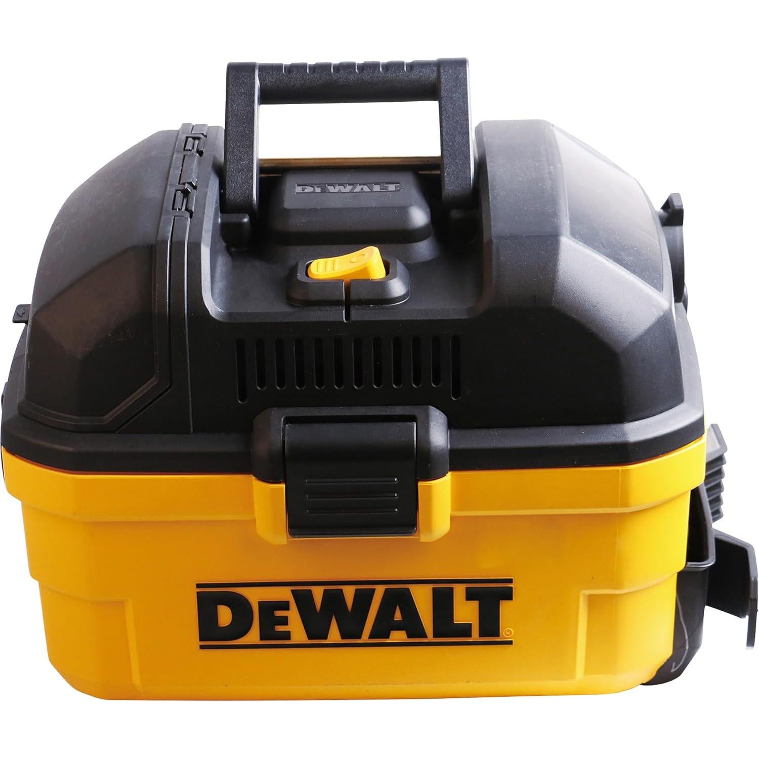 Aspiradora DEWALT DXV04T 4 Galones Húmeda/Seca Amarillo