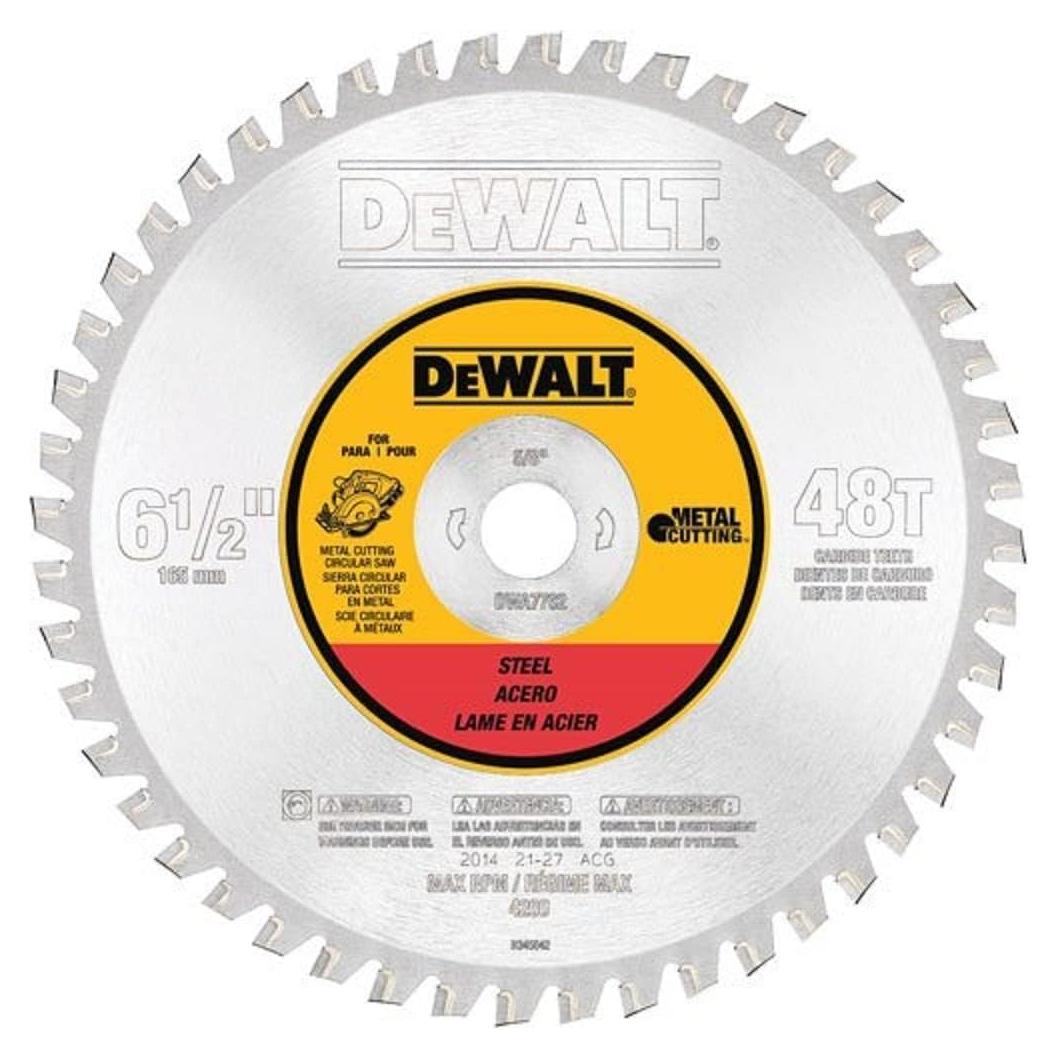 Sierra Circular DEWALT DWA7762 16,51 cm 48 Dientes Corte Metal