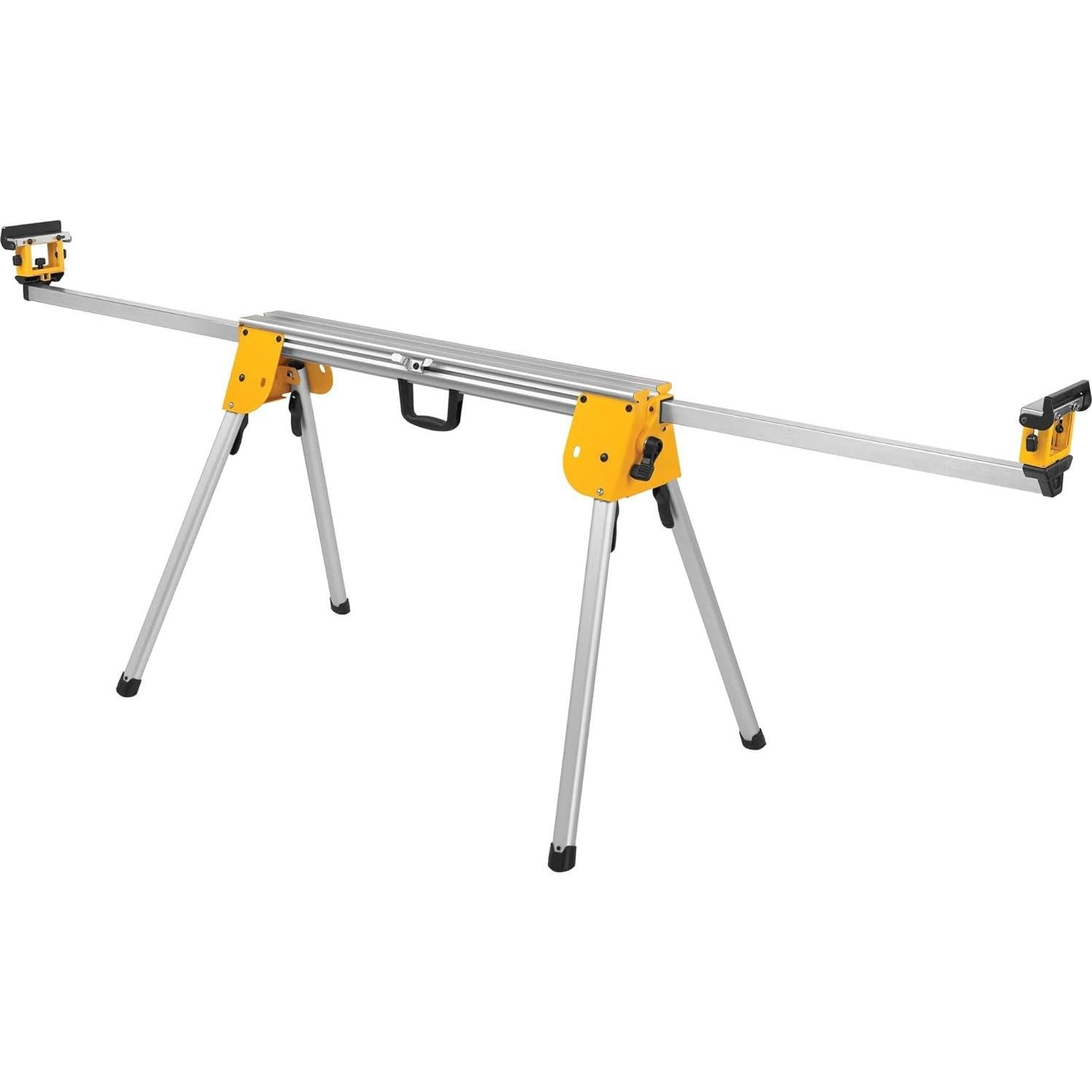 Miter Saw, 12 Inch, 15 Amp, 3,800 RPM, Double Bevel Capacity, With Sliding Compound, Corded With Miter Saw Stand (DWS780 + DWX724)