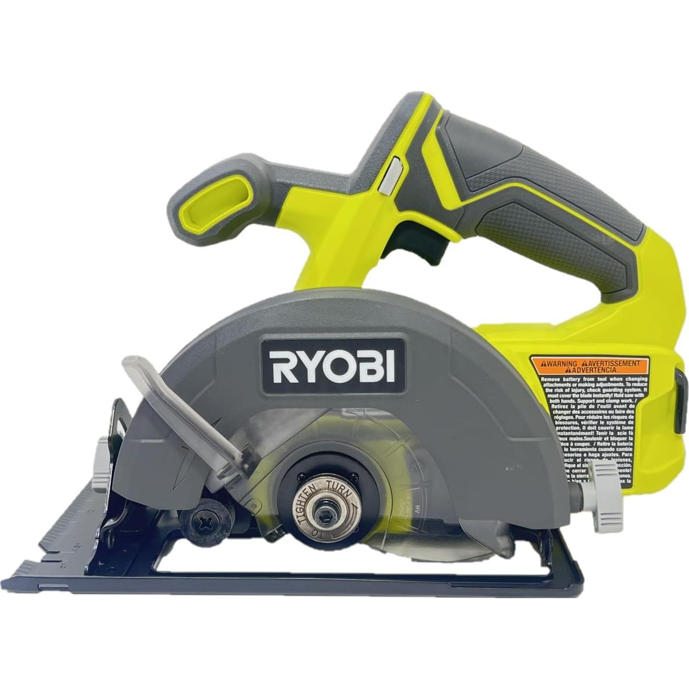 Sierra Circular Inalámbrica Ryobi 18V 13,97 cm Cortes Rápidos