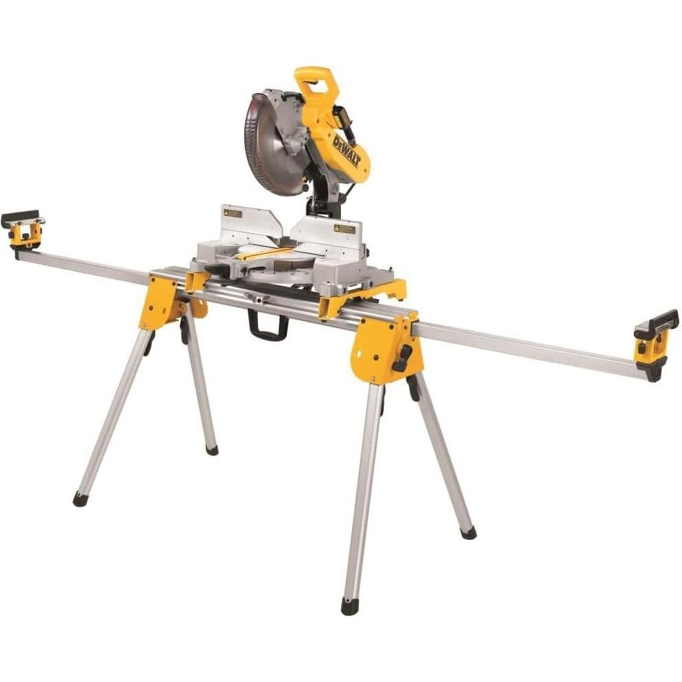 Miter Saw Stand, Compact, 40" Beam Extends, Holds up to 500 lbs (DWX724)