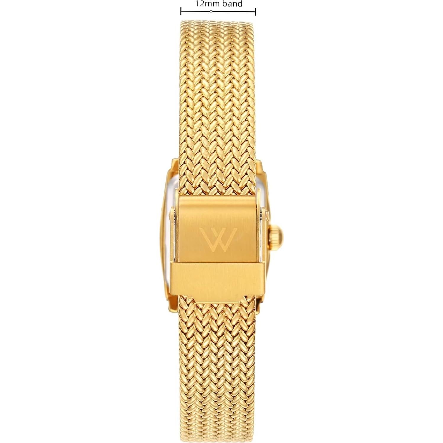 Reloj Vintage para Mujeres Wristology Ruth Art Deco 19mm Dorado