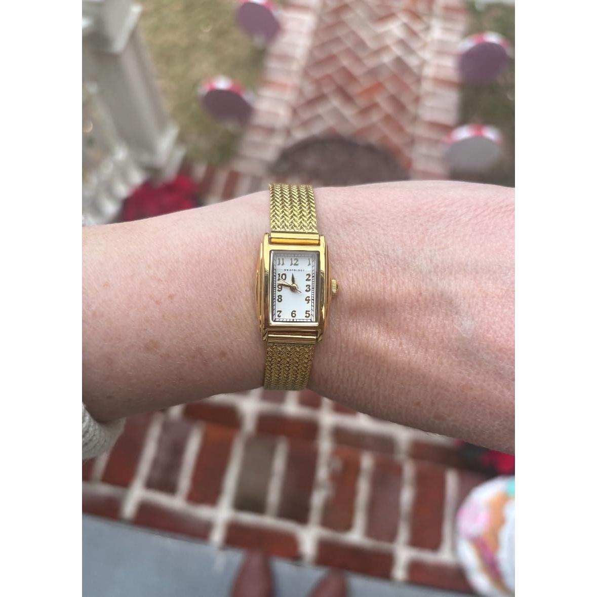 Reloj Vintage para Mujeres Wristology Ruth Art Deco 19mm Dorado