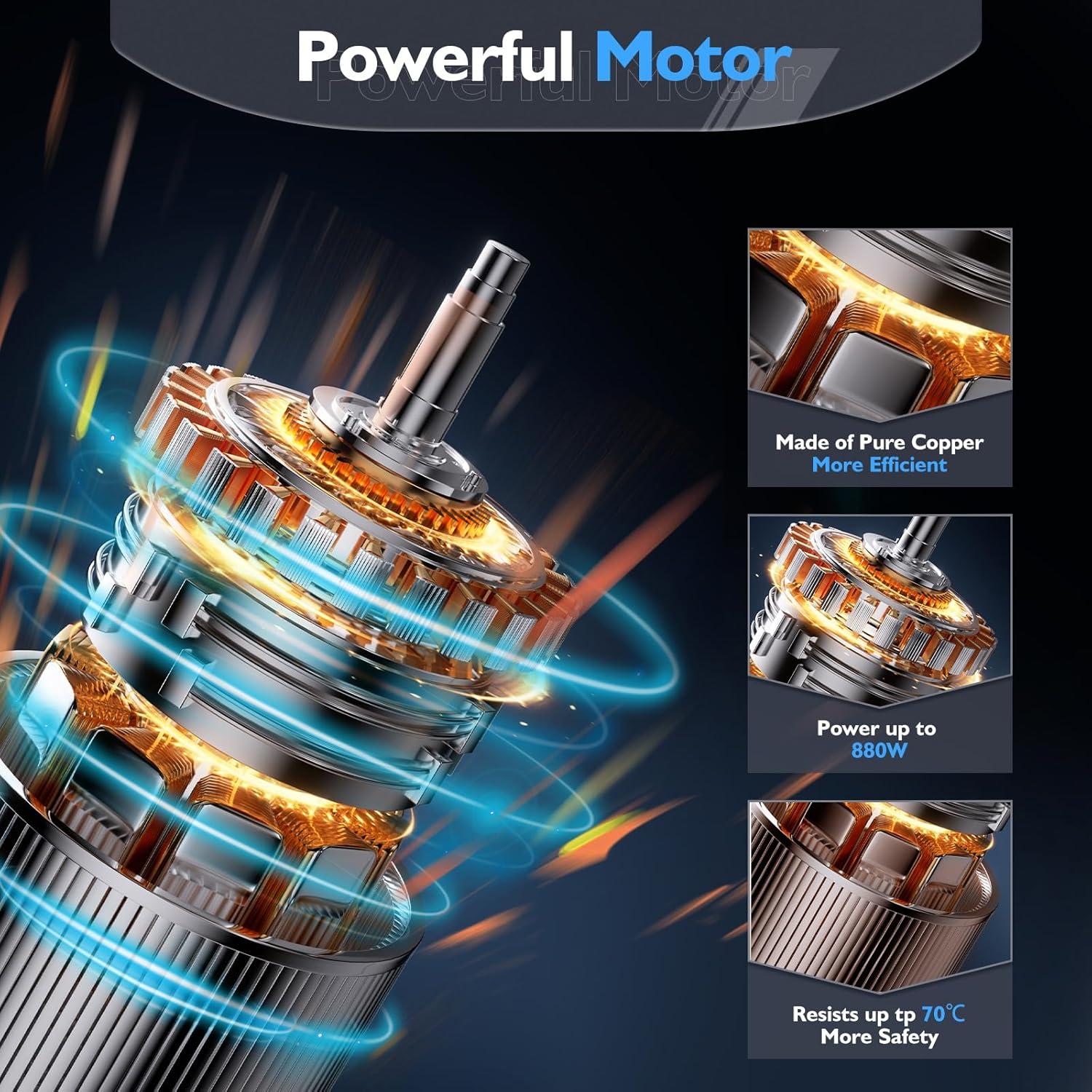 Motosierra Mini Tietoc 15 cm Inalámbrica con 2 Baterías