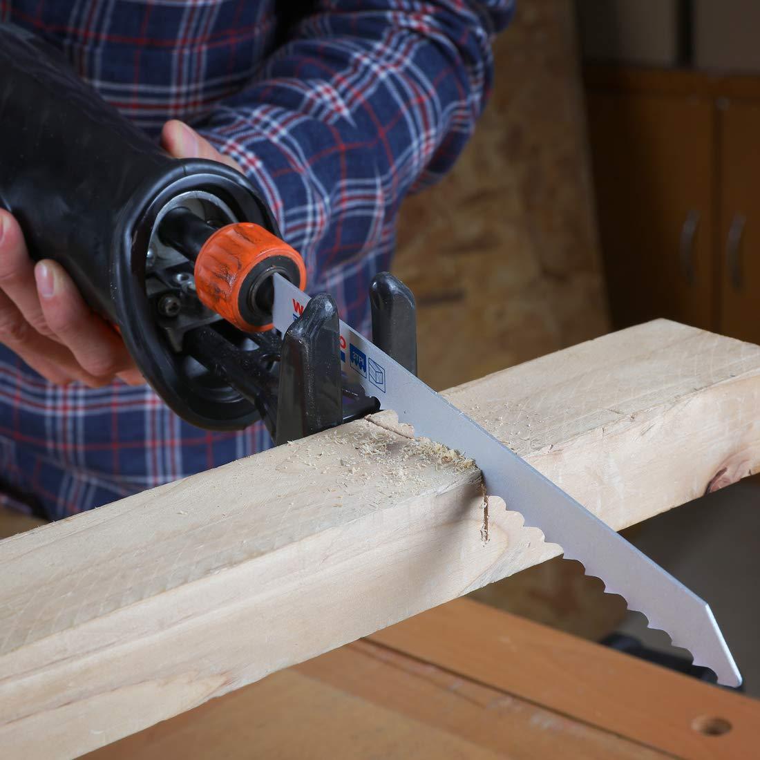 Set 32 Piezas Hojas Sierra Recíproca Workpro - Metal y Madera